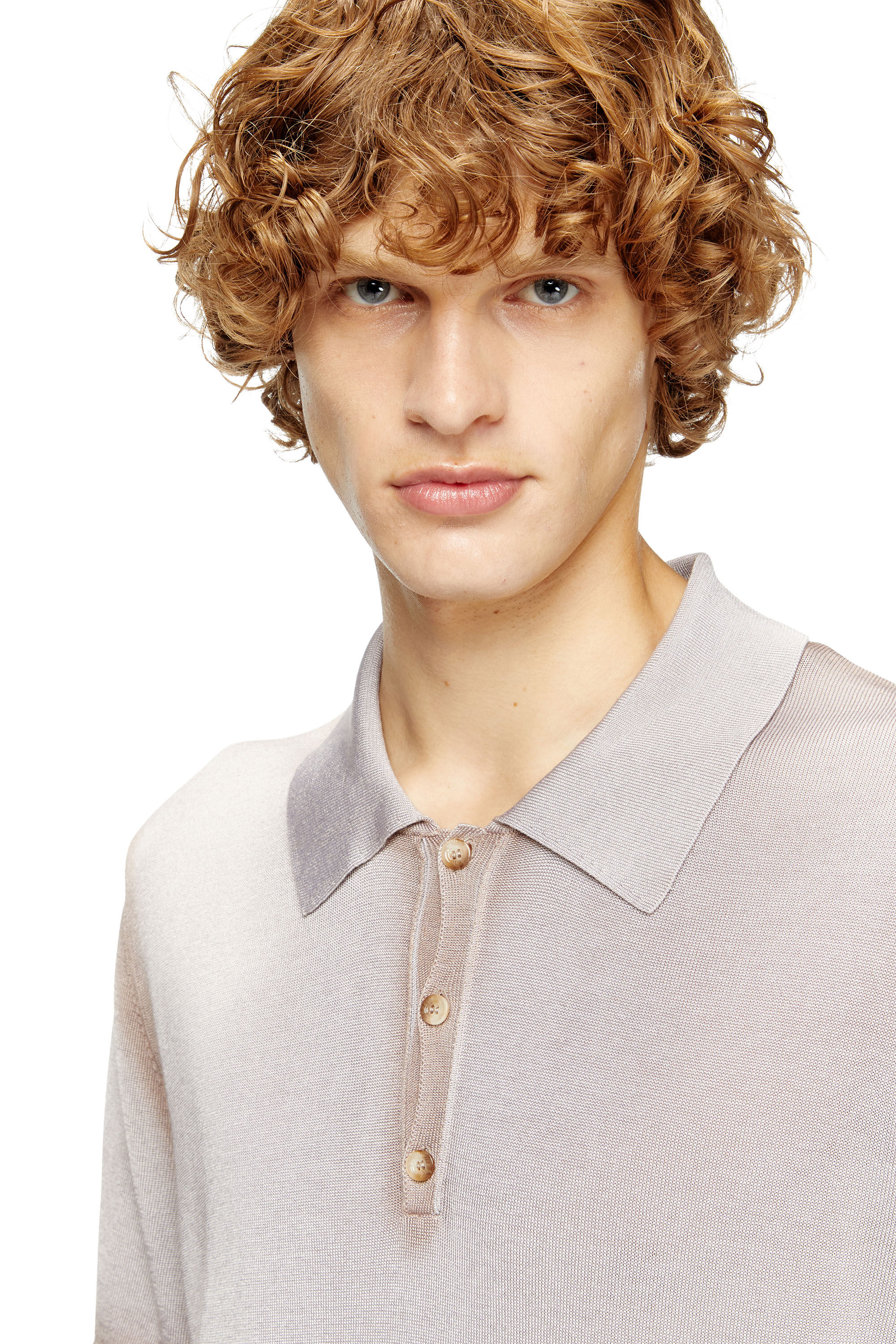 K-VIRTO ポロニット｜ベージュ｜メンズ｜DIESEL