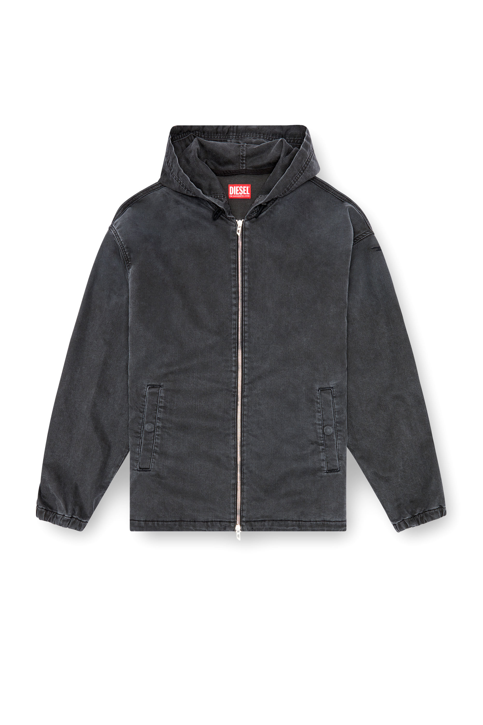 D-WYNNY JOGG Hooded JoggJeans jacket｜ブラック｜メンズ｜DIESEL