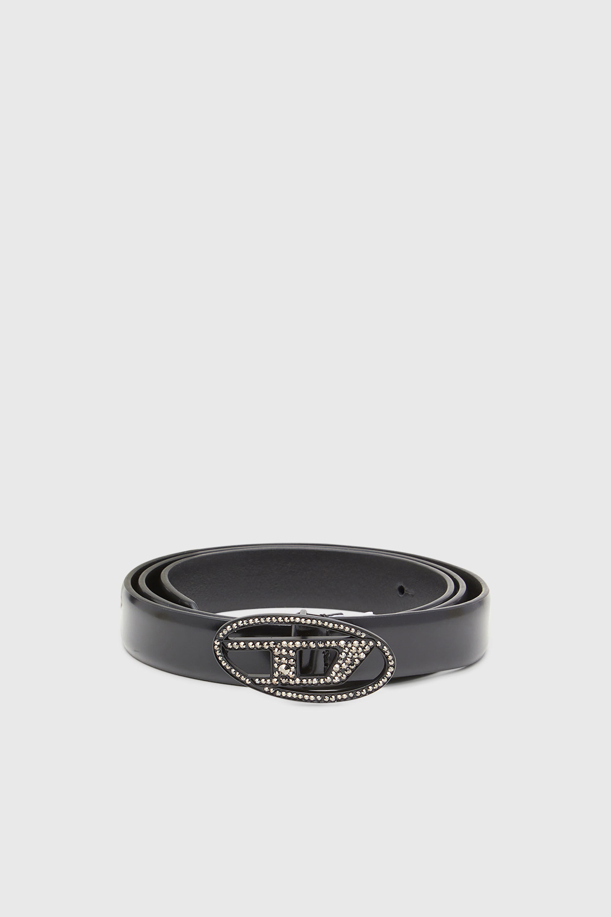 B-1DR STRASS 20 レザーベルト｜ブラック｜ウィメンズ｜DIESEL