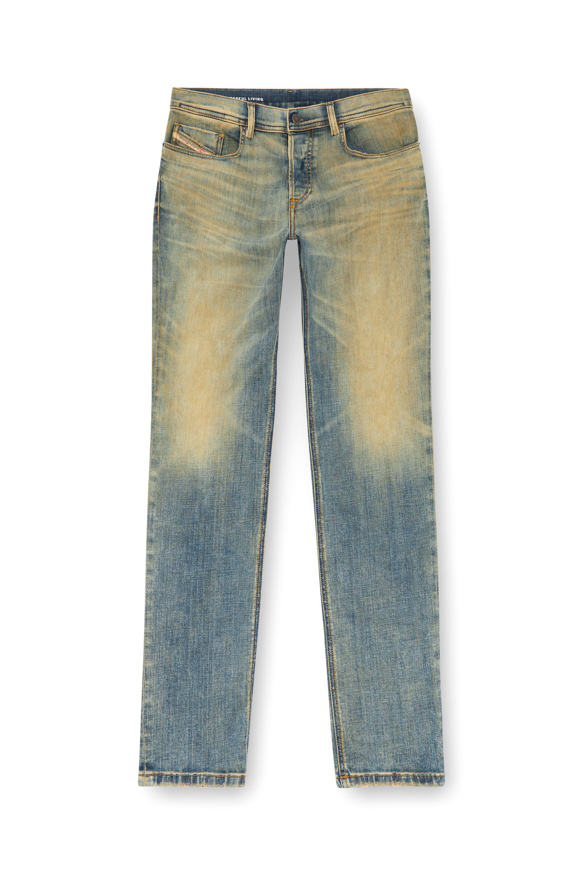 Diesel - Male's Regular Jeans 2023 D-Finitive 09J51, ミディアムブルー - 2