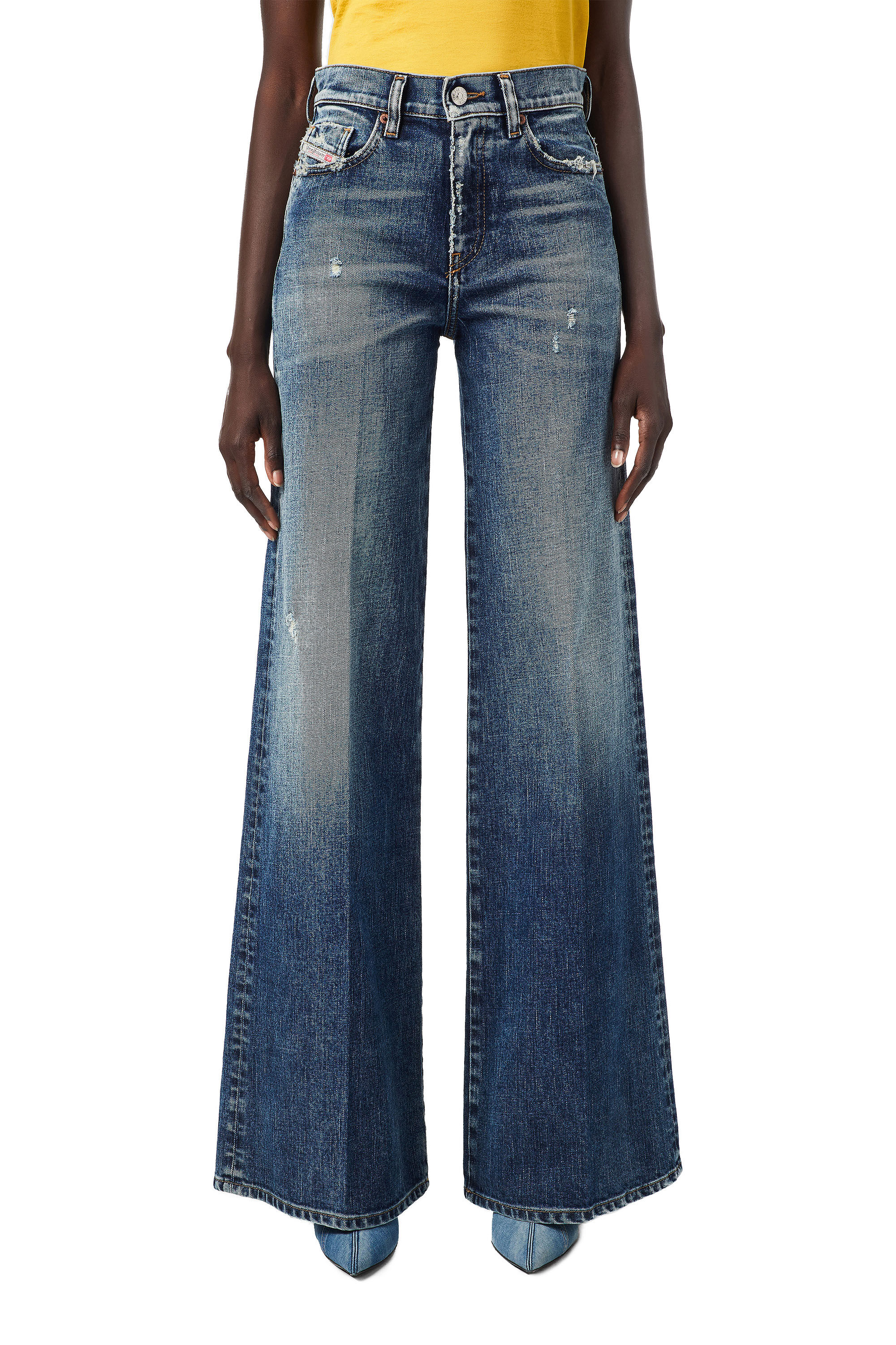 D-Akemi 09B17 Bootcut and Flare Jeans
