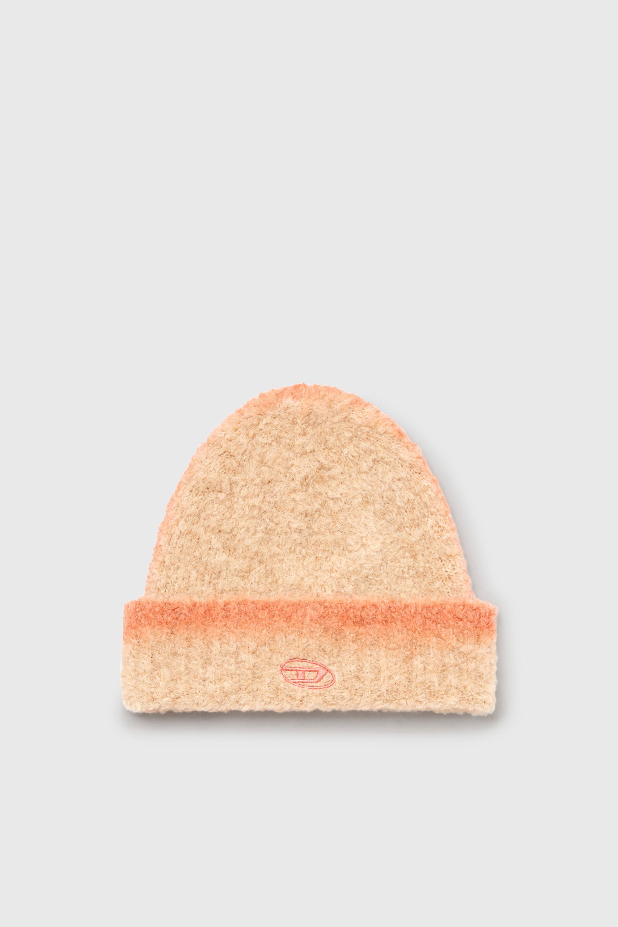 Diesel - K-RINO-HAT, Unisex's ニットキャップ in オレンジ - 1