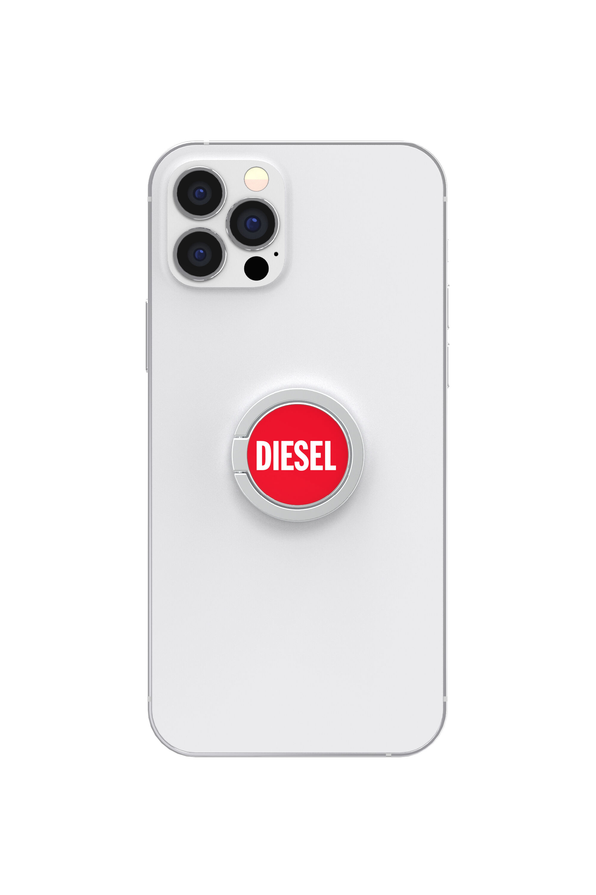 Diesel - 46374 RING STAND, Unisex's スマホリング in レッド - 2