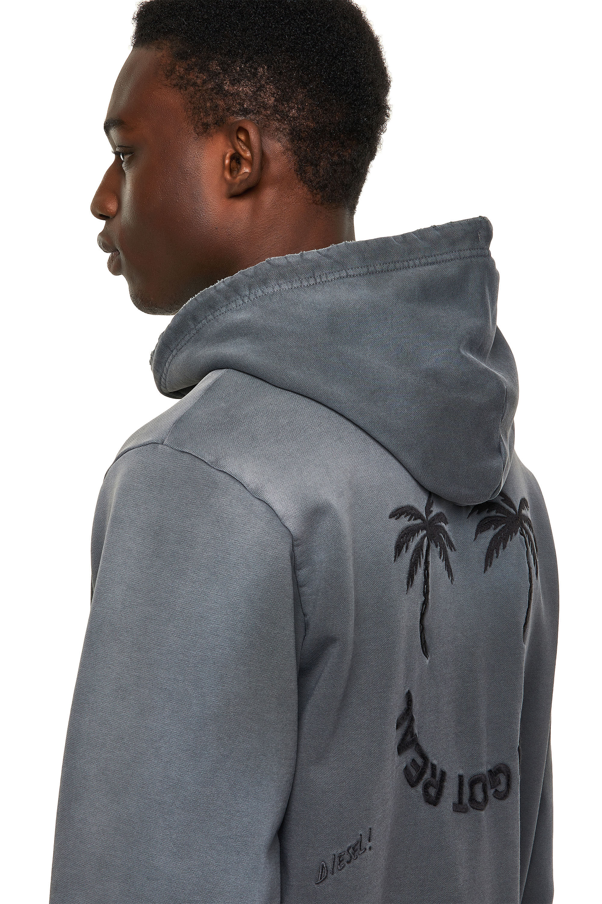 Diesel - S-GIRK-HOOD-B5, ダークグレー - Image 4