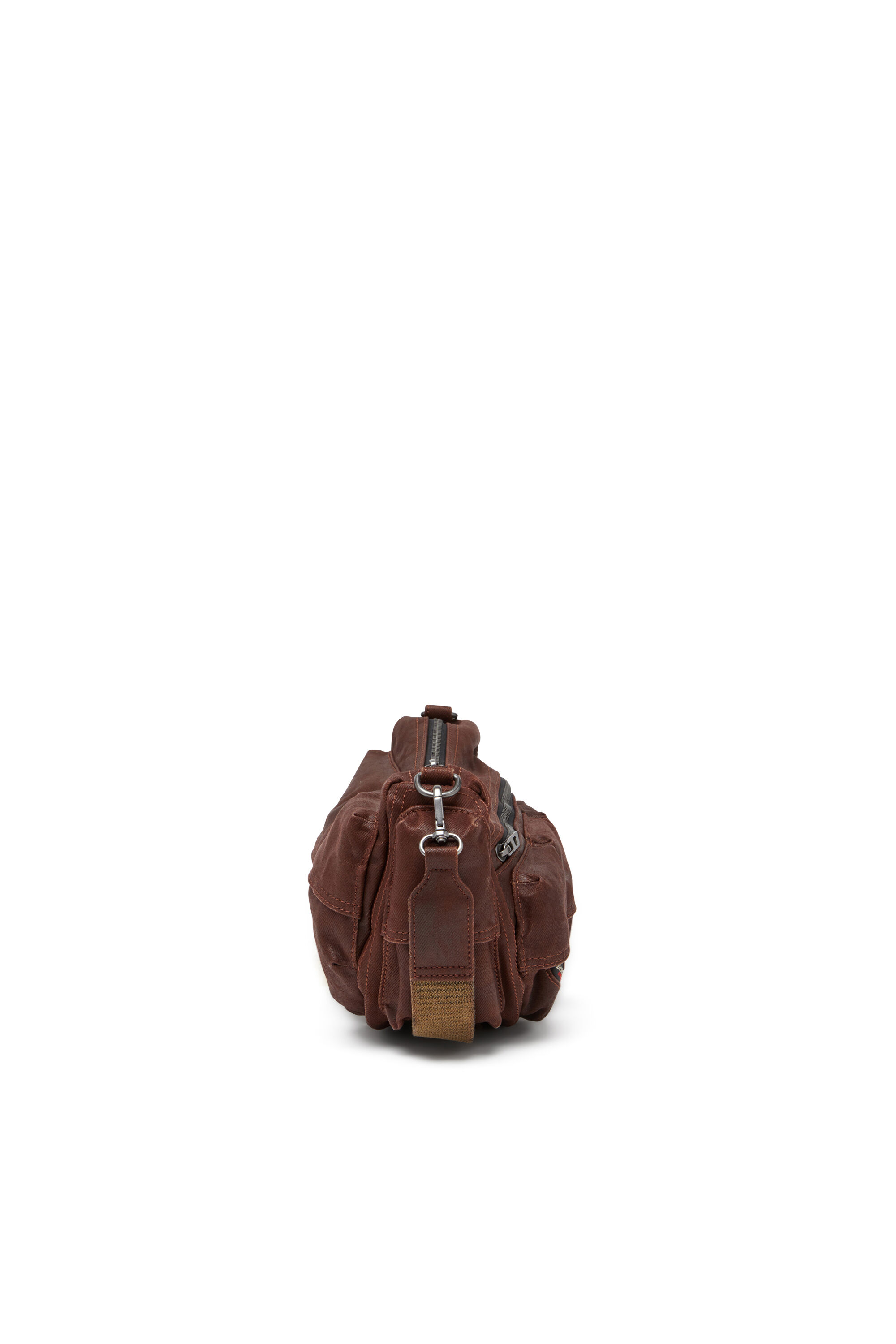 Diesel - MULTI-PKTS SHOULDER BAG X, Unisex's クロスボディバッグ in ブラウン - 4
