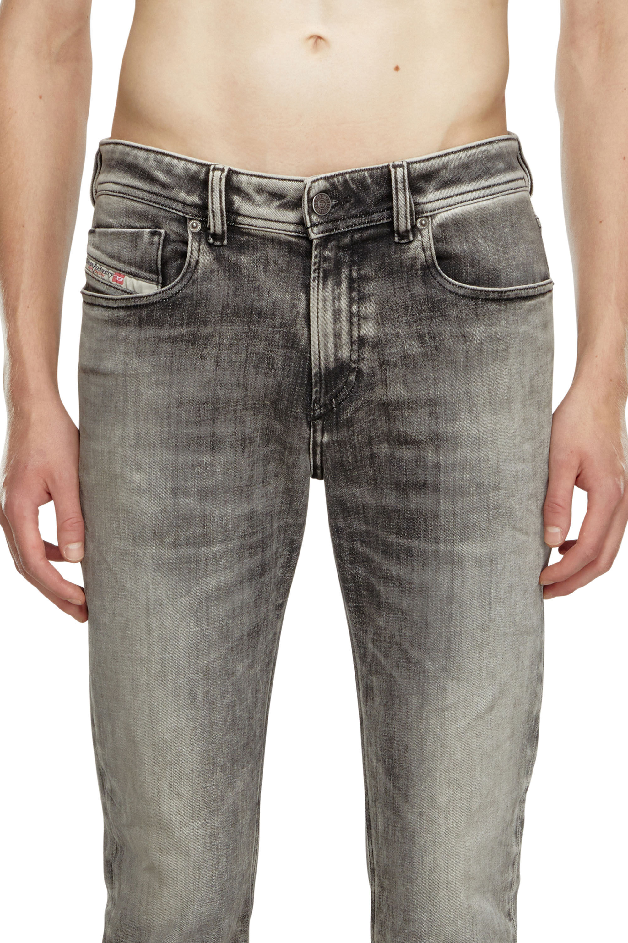 Diesel - Male's Skinny Jeans 1979 Sleenker 09J28, グレー - 4