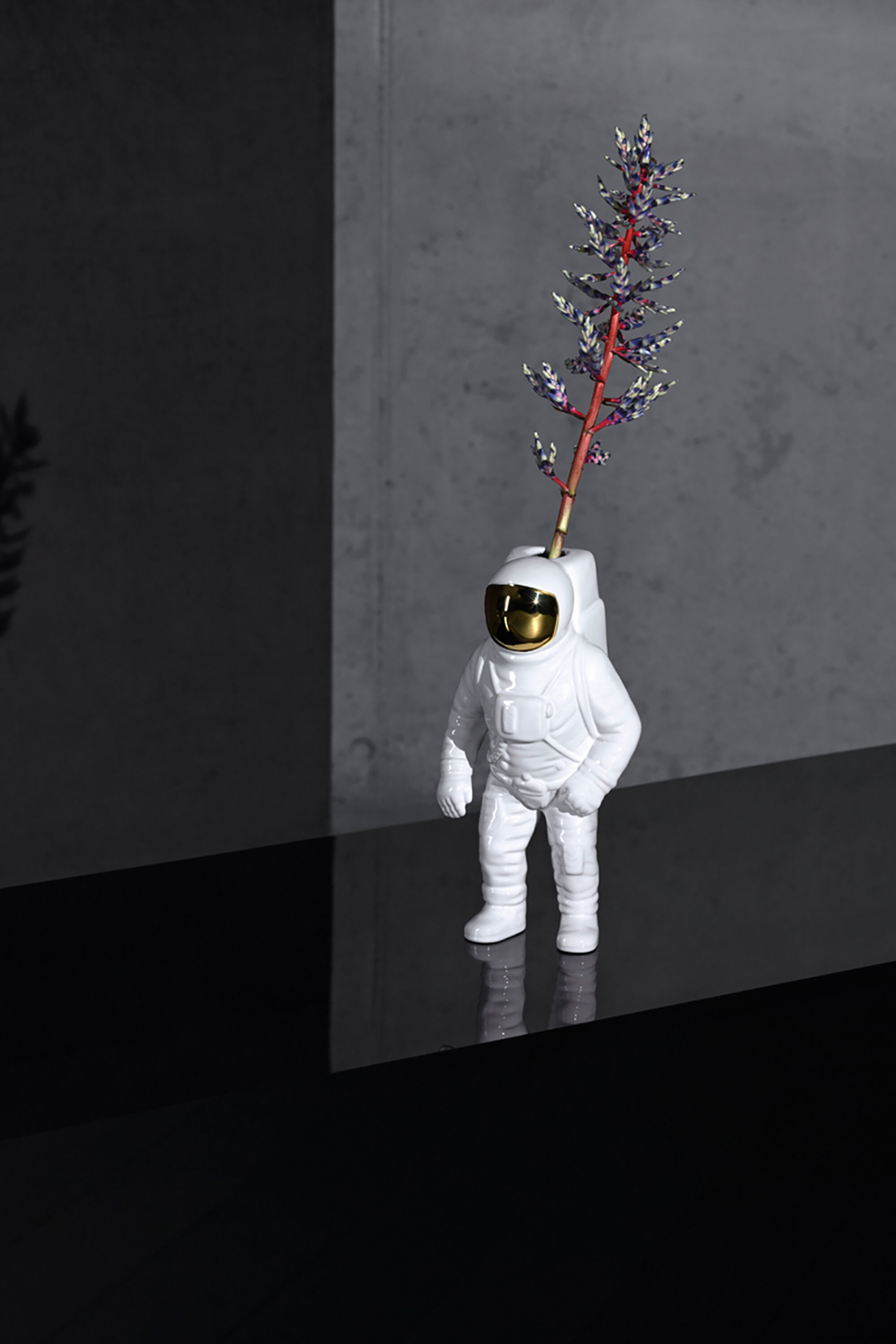 Diesel - 10932 COSMIC DINER, Unisex's Porcelain vase "cosmic diner: starman'' in ホワイト - 3
