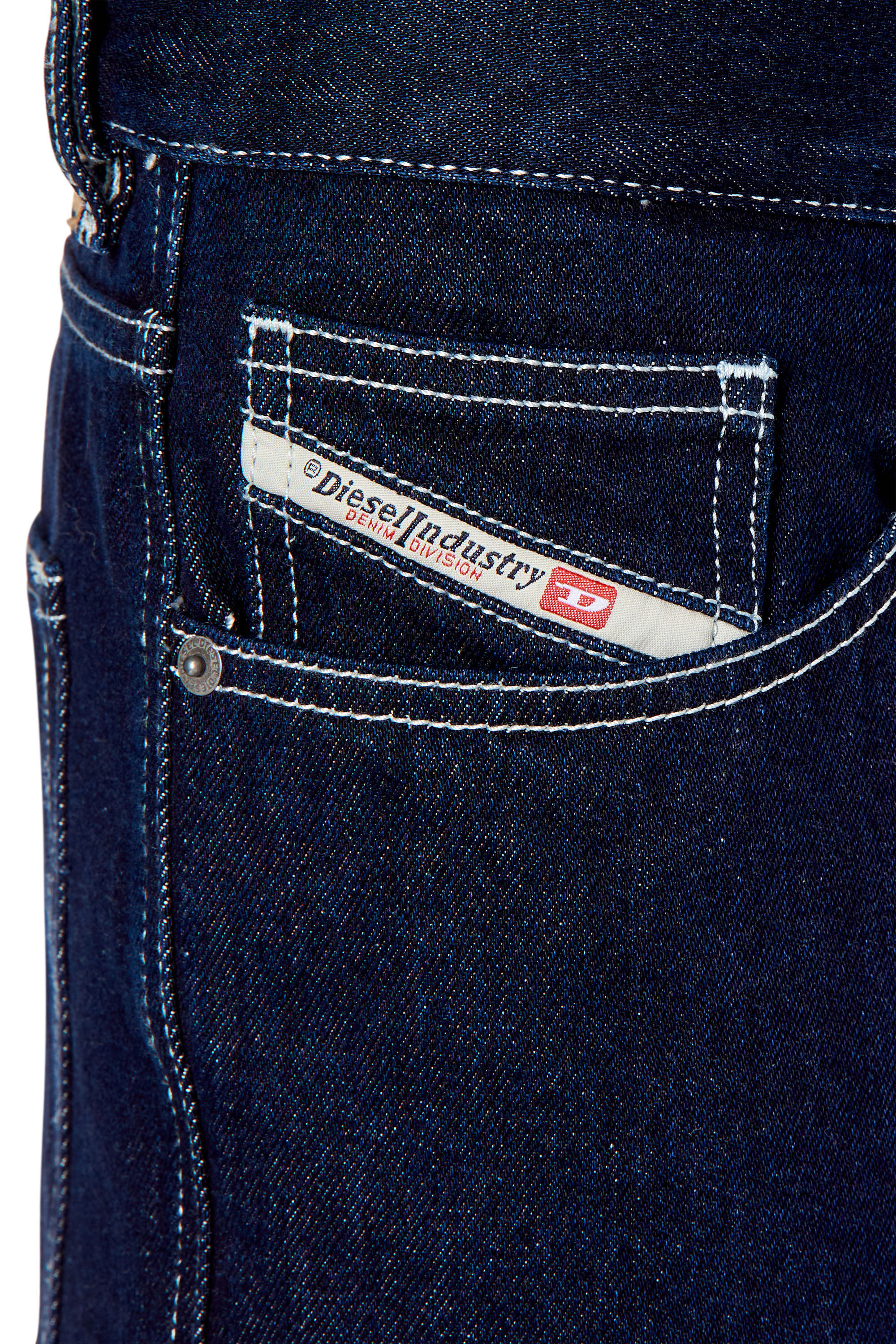 Diesel - Male's Straight Jeans 2010 D-Macs 09F19, ダークブルー - 4