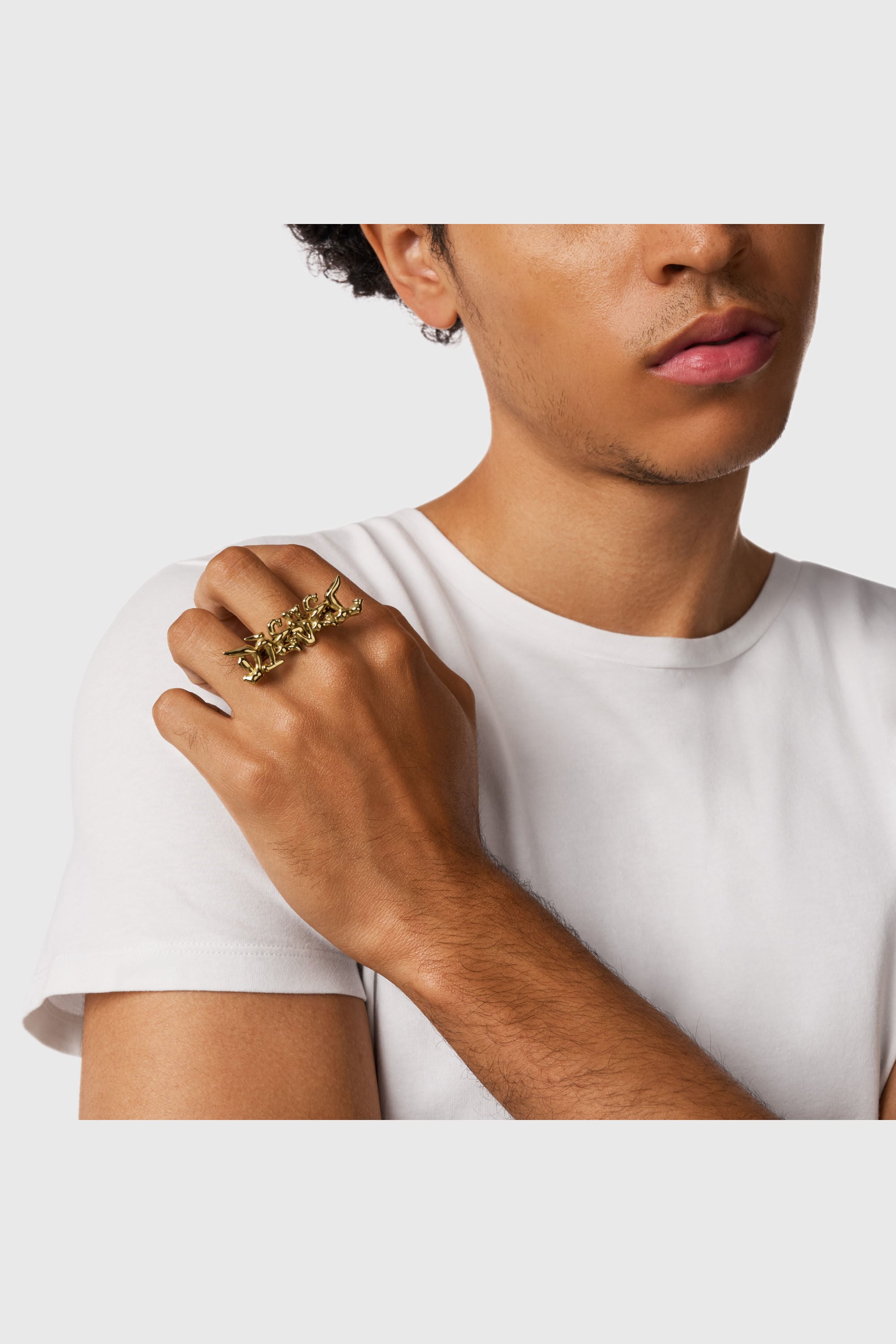 Diesel - DX1681710 JEWELLERY, Unisex's リング in ゴールド - 4
