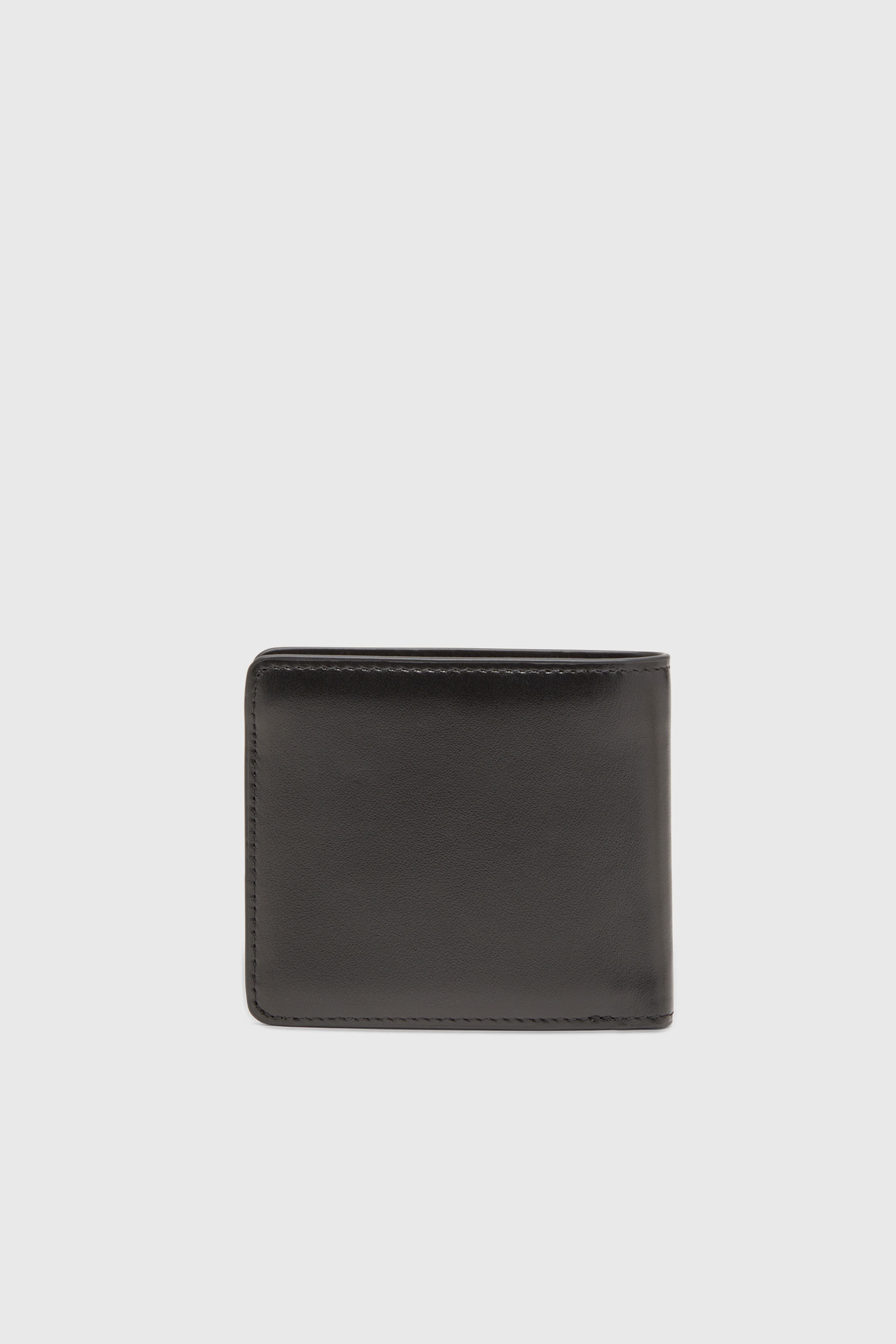 HOLI-D BI FOLD COIN S 3D Bi-fold wallet in leather｜ブラック
