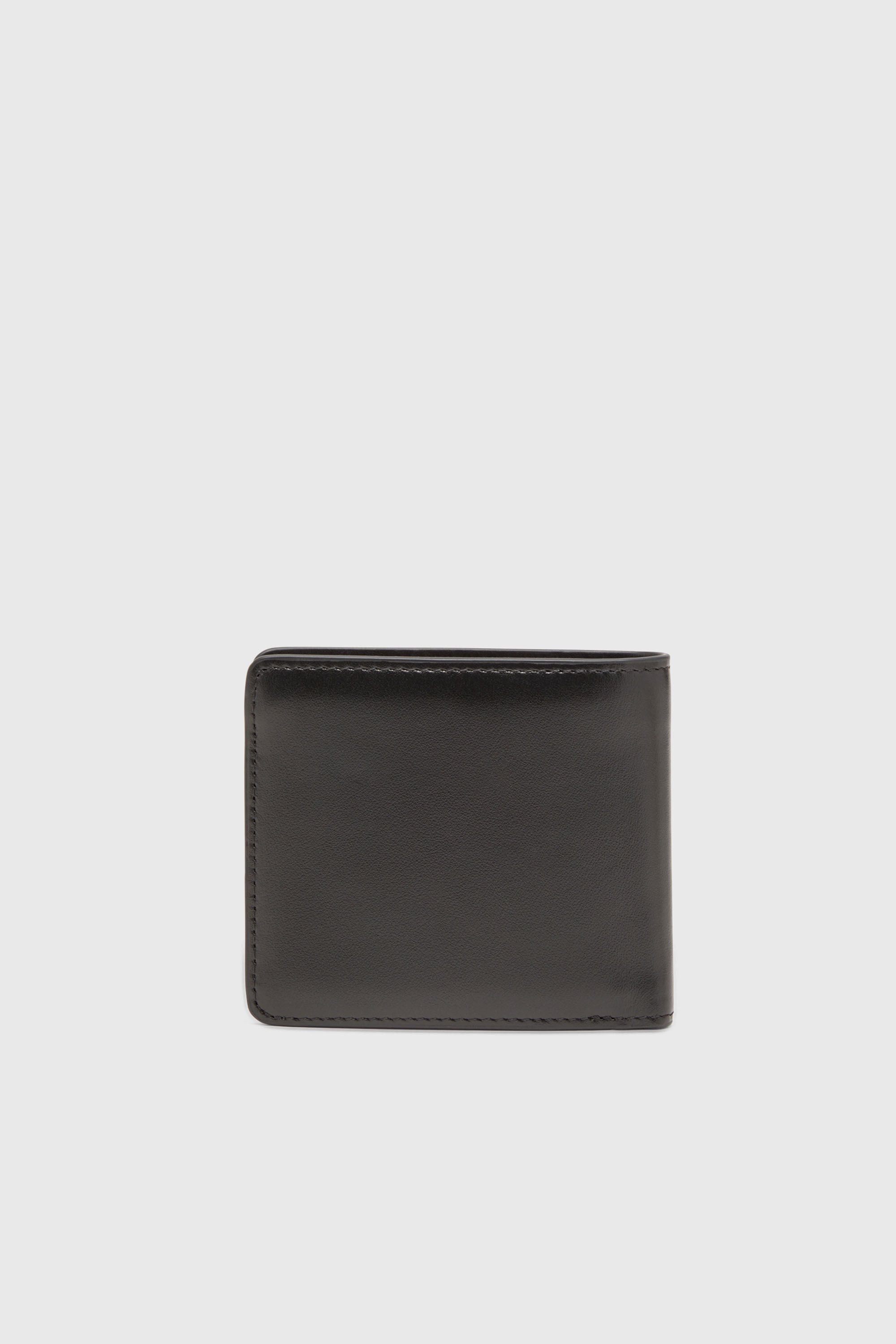 Diesel - HOLI-D BI FOLD COIN S 3D, Unisex's Bi-fold wallet in leather in ブラック - 2