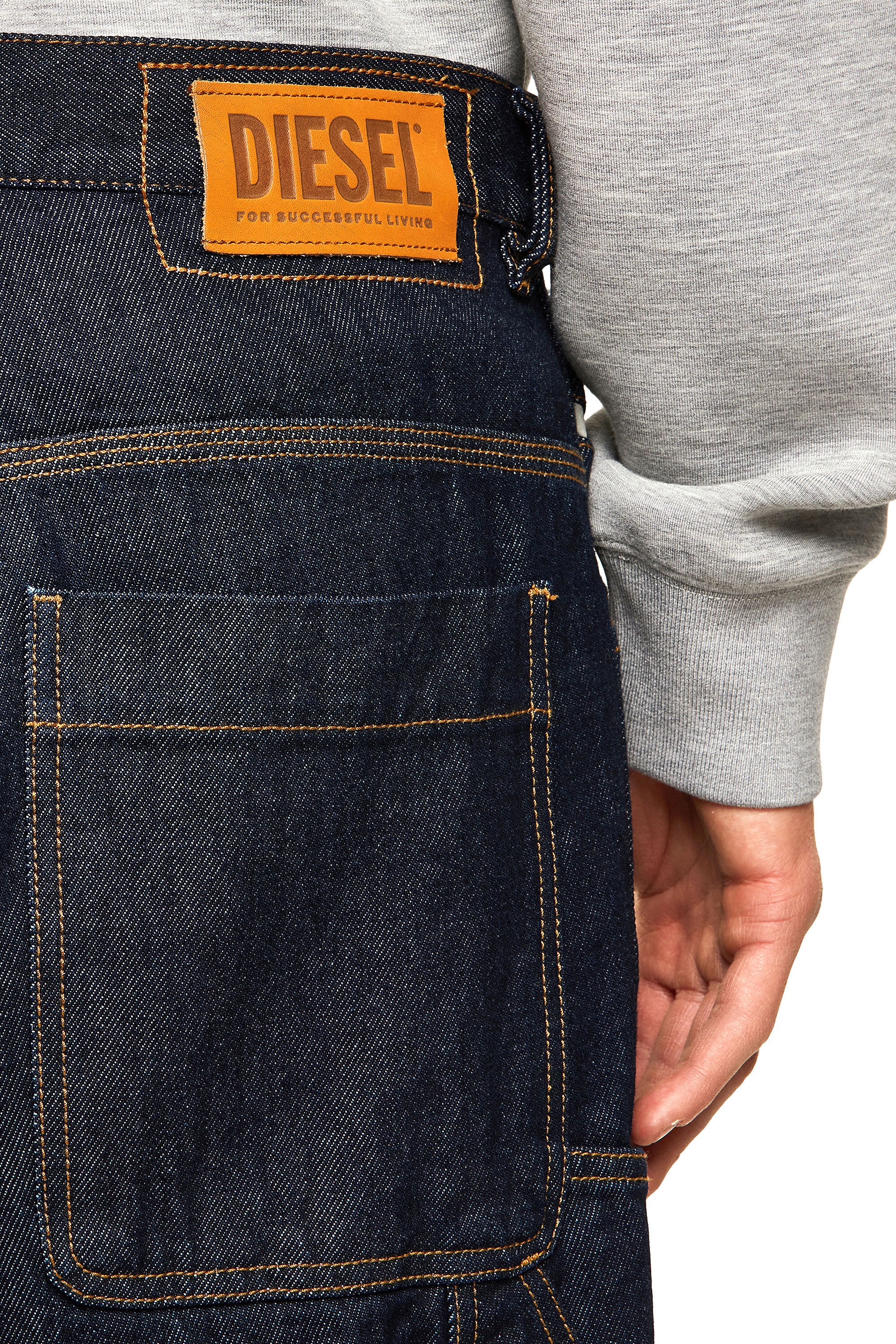 Diesel - D-Franky 009HP Straight Jeans, ダークブルー - Image 6