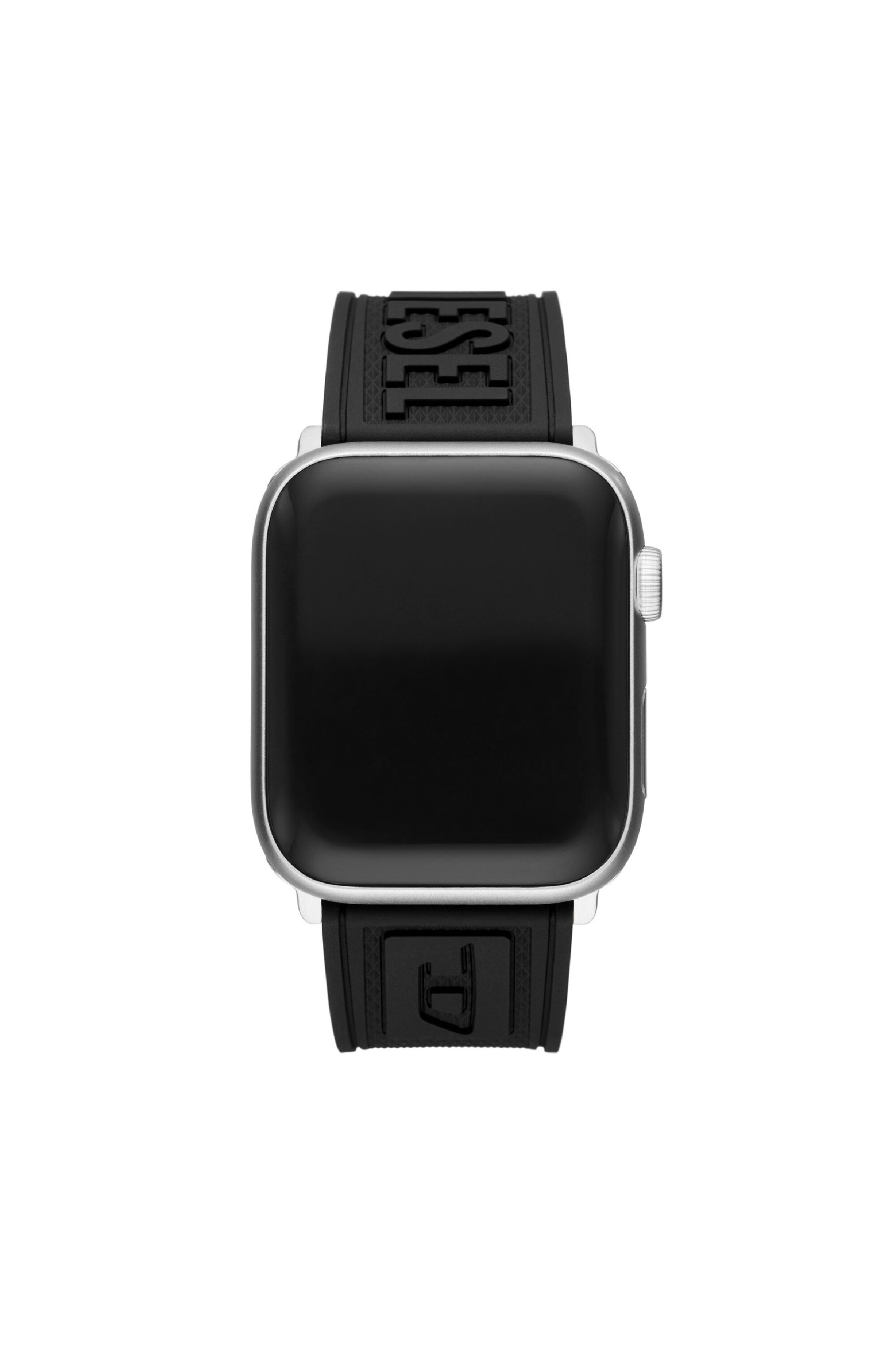 Diesel - DSS0014, Unisex's Black silicone Band for Apple watch®, 42/44/45mm in ブラック - 3