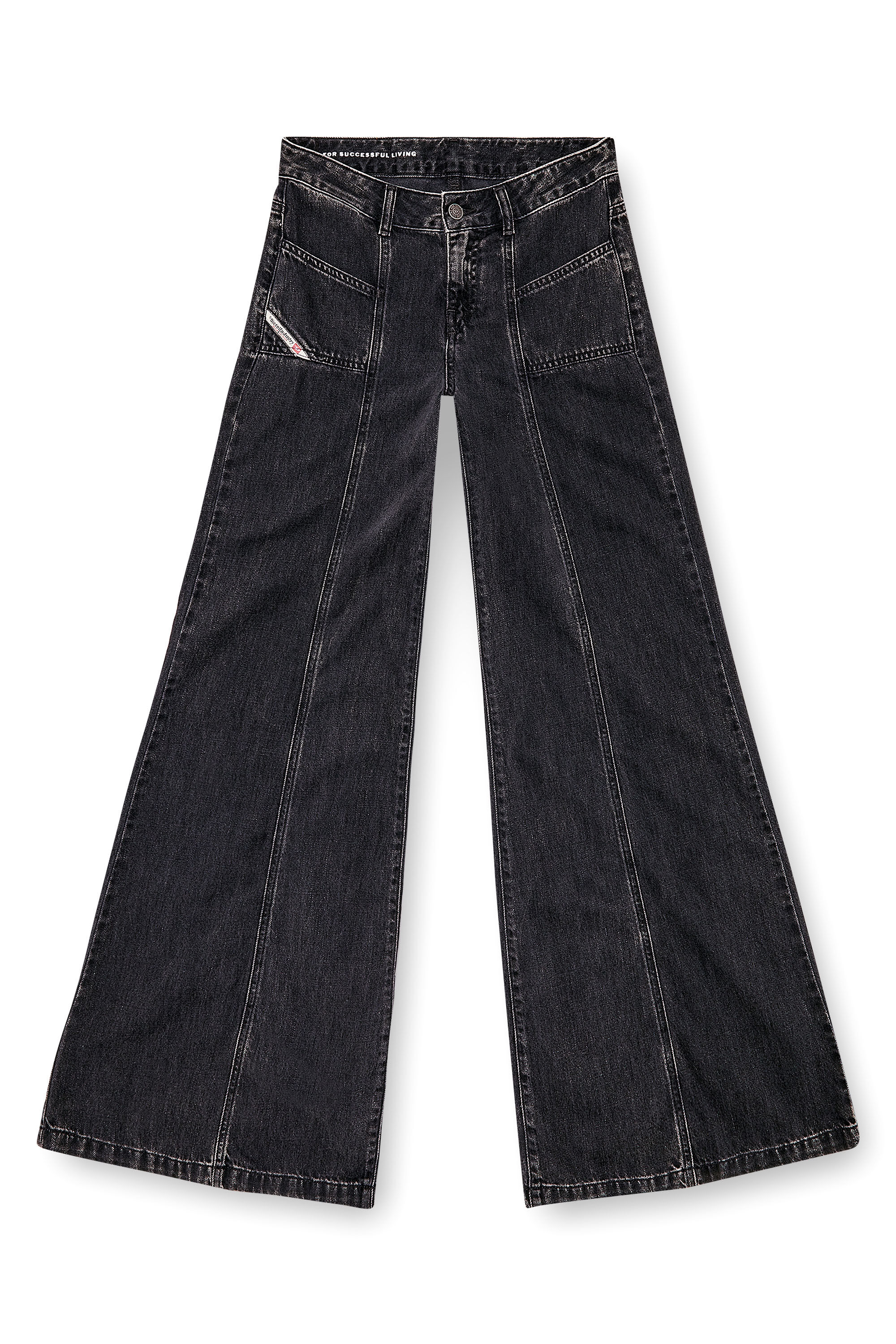 725™ ハイライズ ブーツカット ダークインディゴ – Levi's Japan