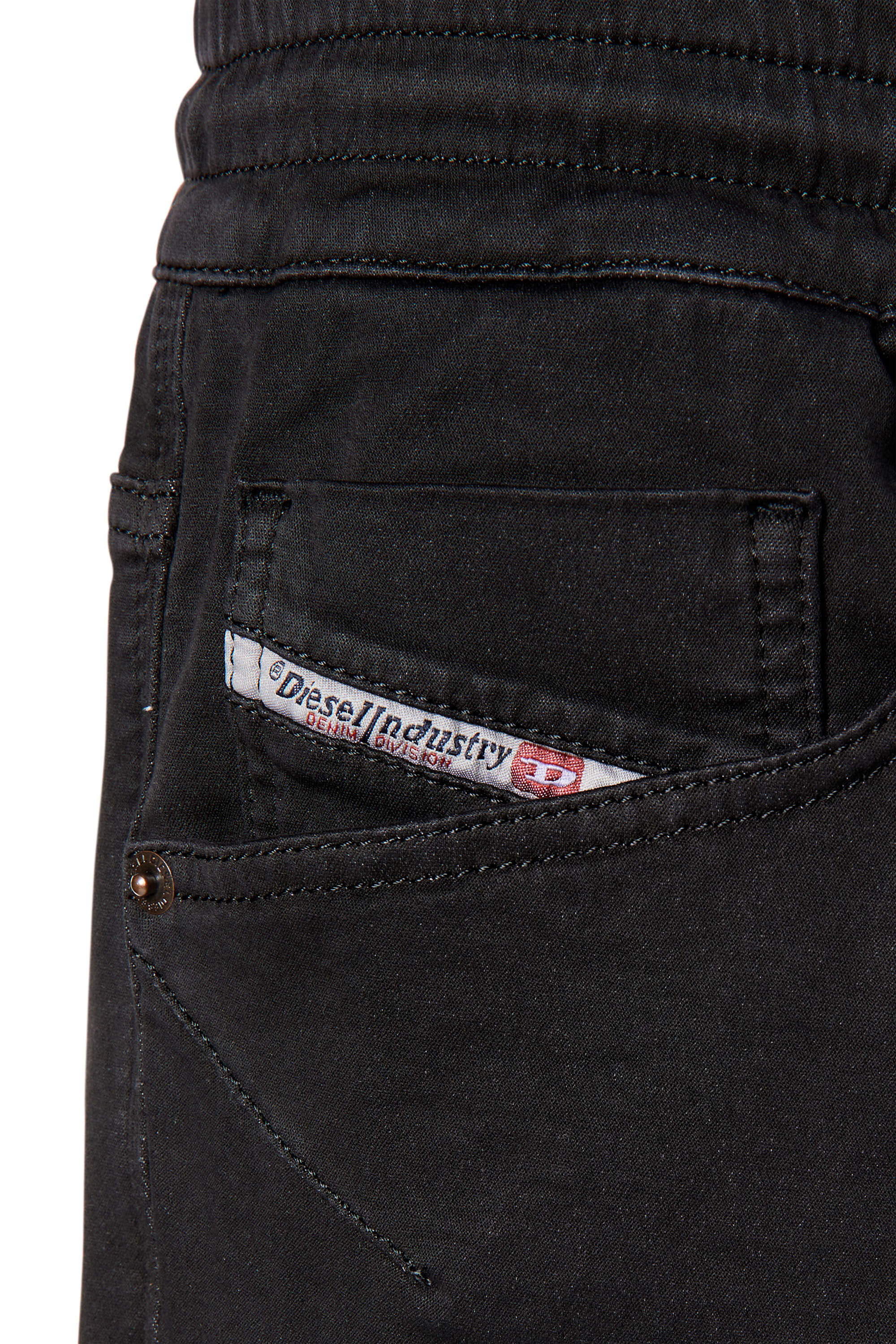Diesel - Tapered 2040 D-Amage Joggjeans® 068DY, ブラック - Image 4