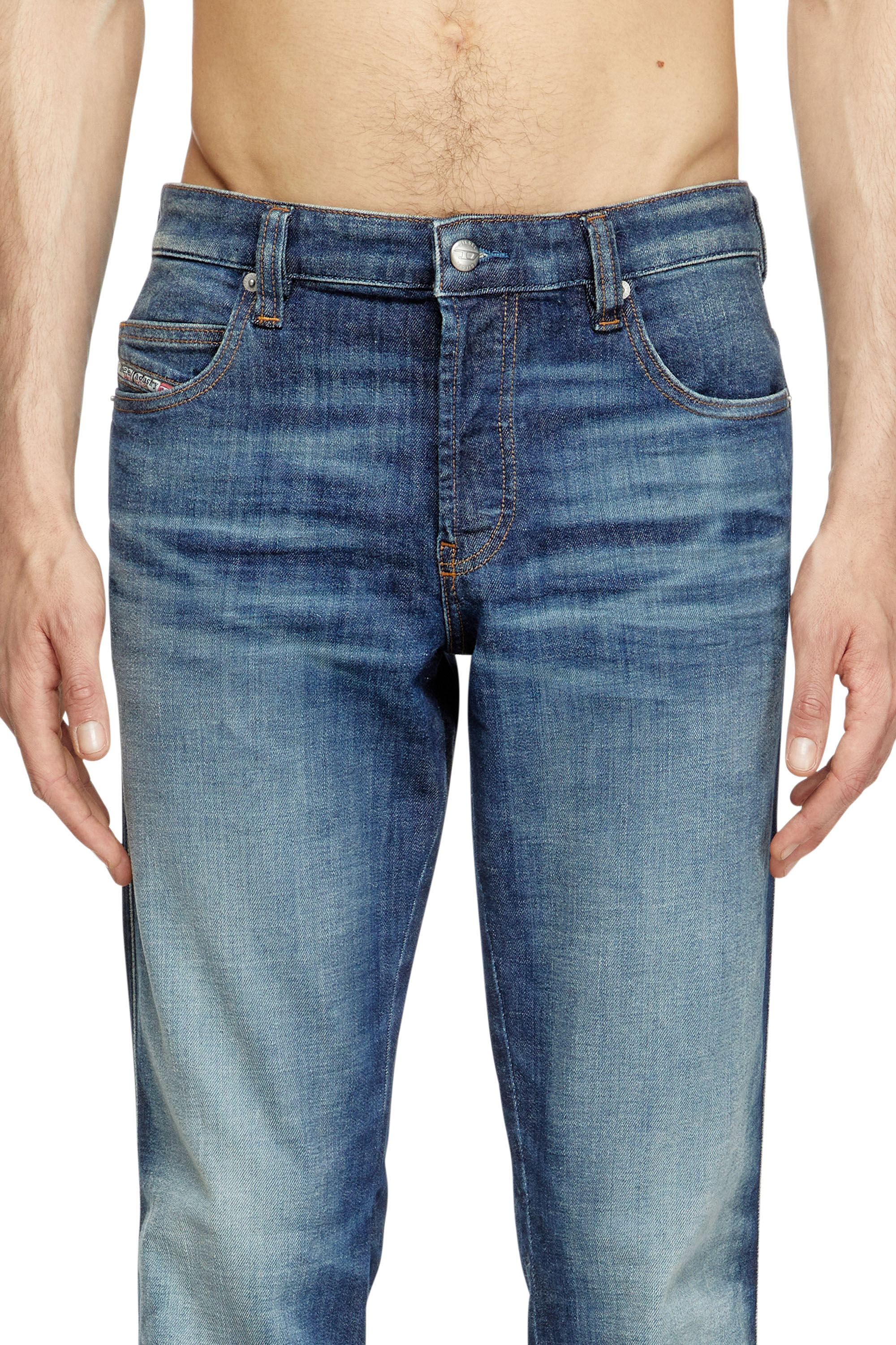 Diesel - Male's Slim Jeans 1993 D-Vyl 0DBEI, ダークブルー - 4