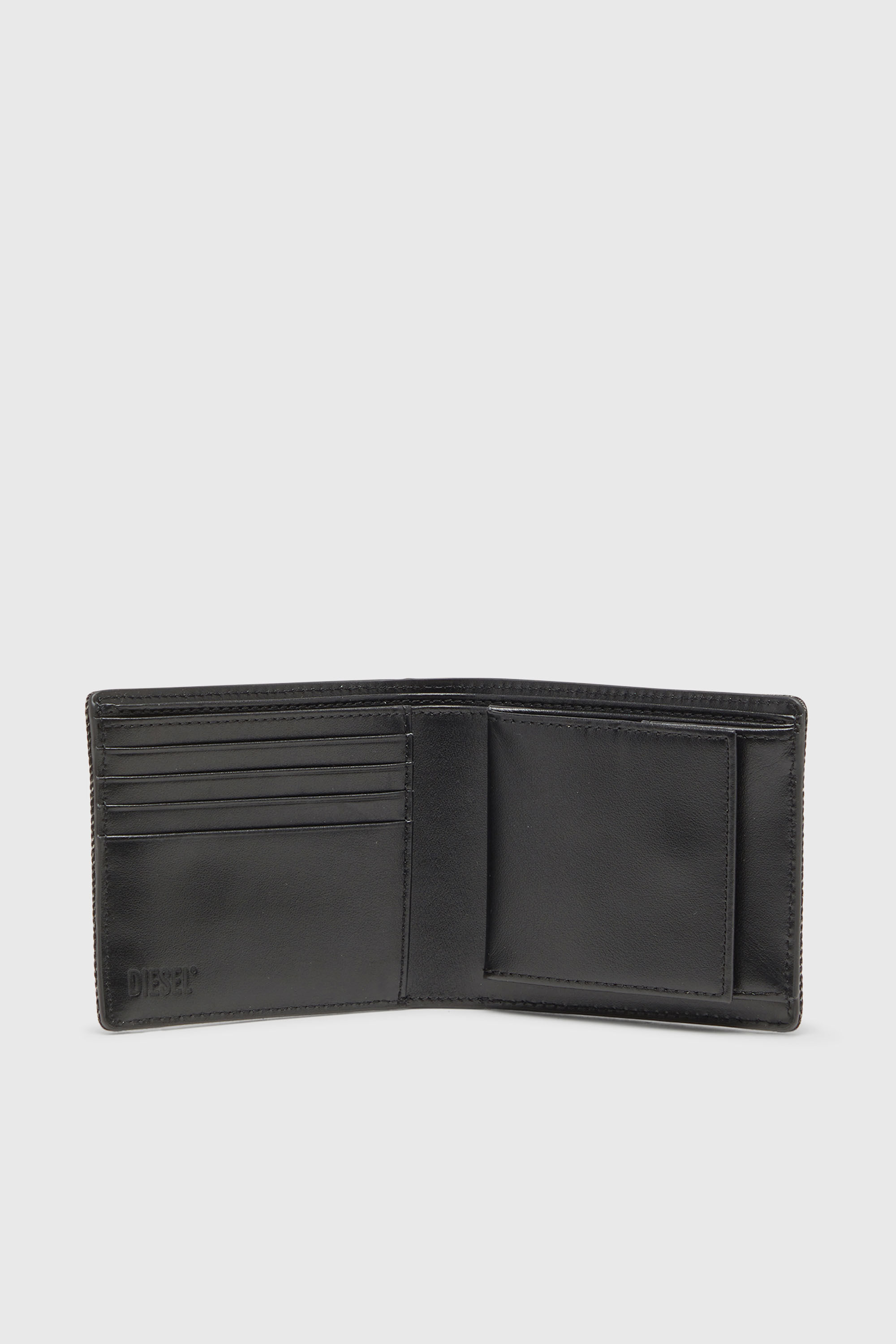 【未使用品】DIESEL 1DR BI-FOLD 二つ折り財布 ベージュ 1DR BI FOLD COIN S 3D 二つ折りウォレット｜グレー｜ウィメンズ｜DIESEL