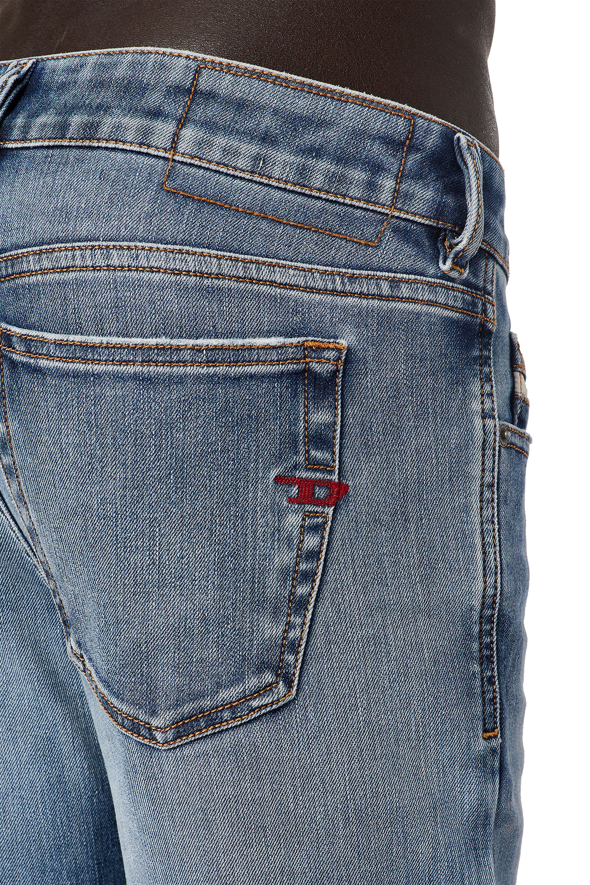 Diesel - 1979 Sleenker 09B66 Skinny Jeans, ライトブルー - Image 4