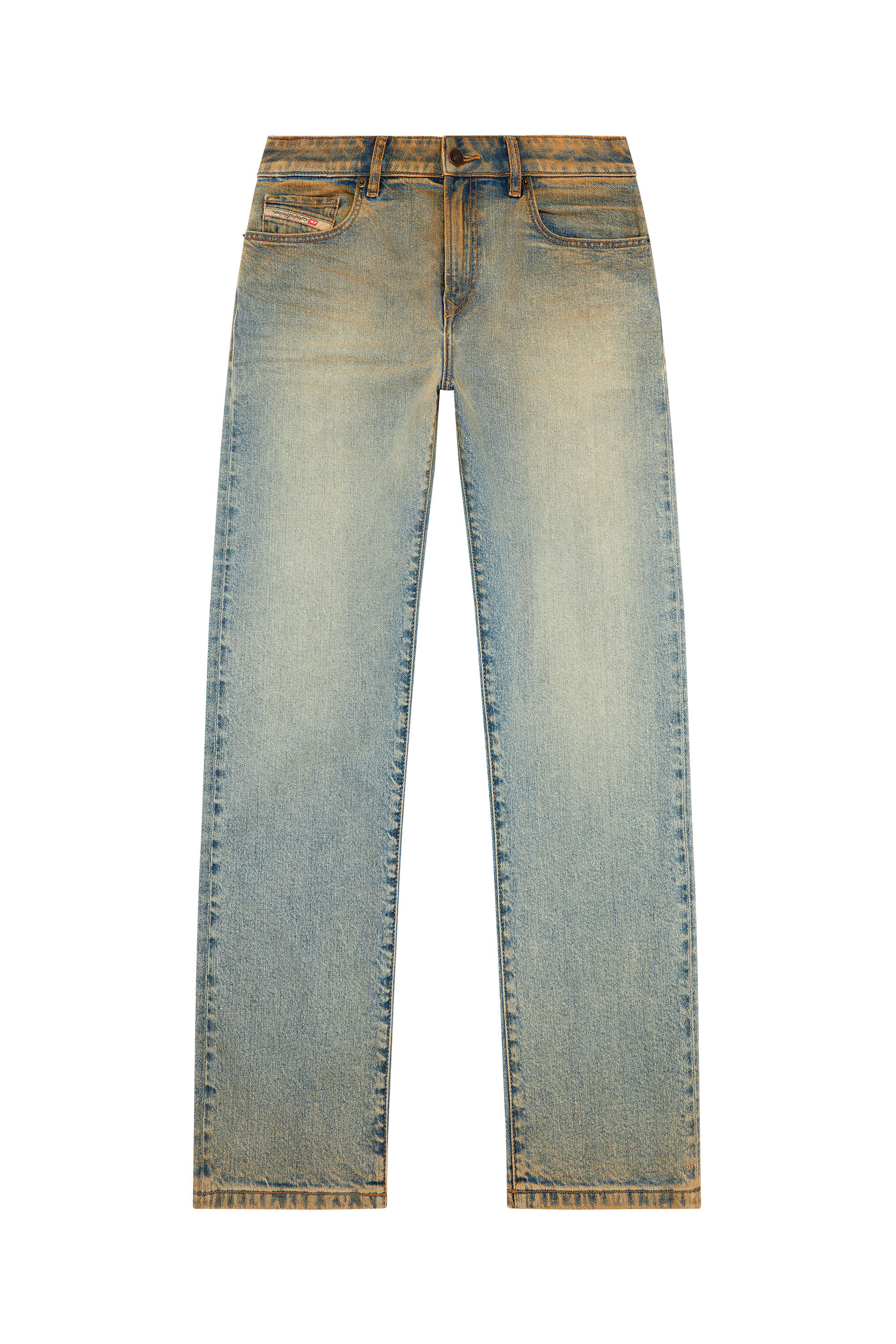 Diesel - Straight Jeans 1999 D-Reggy 0PFAQ, ブルー/ベージュ - Image 2