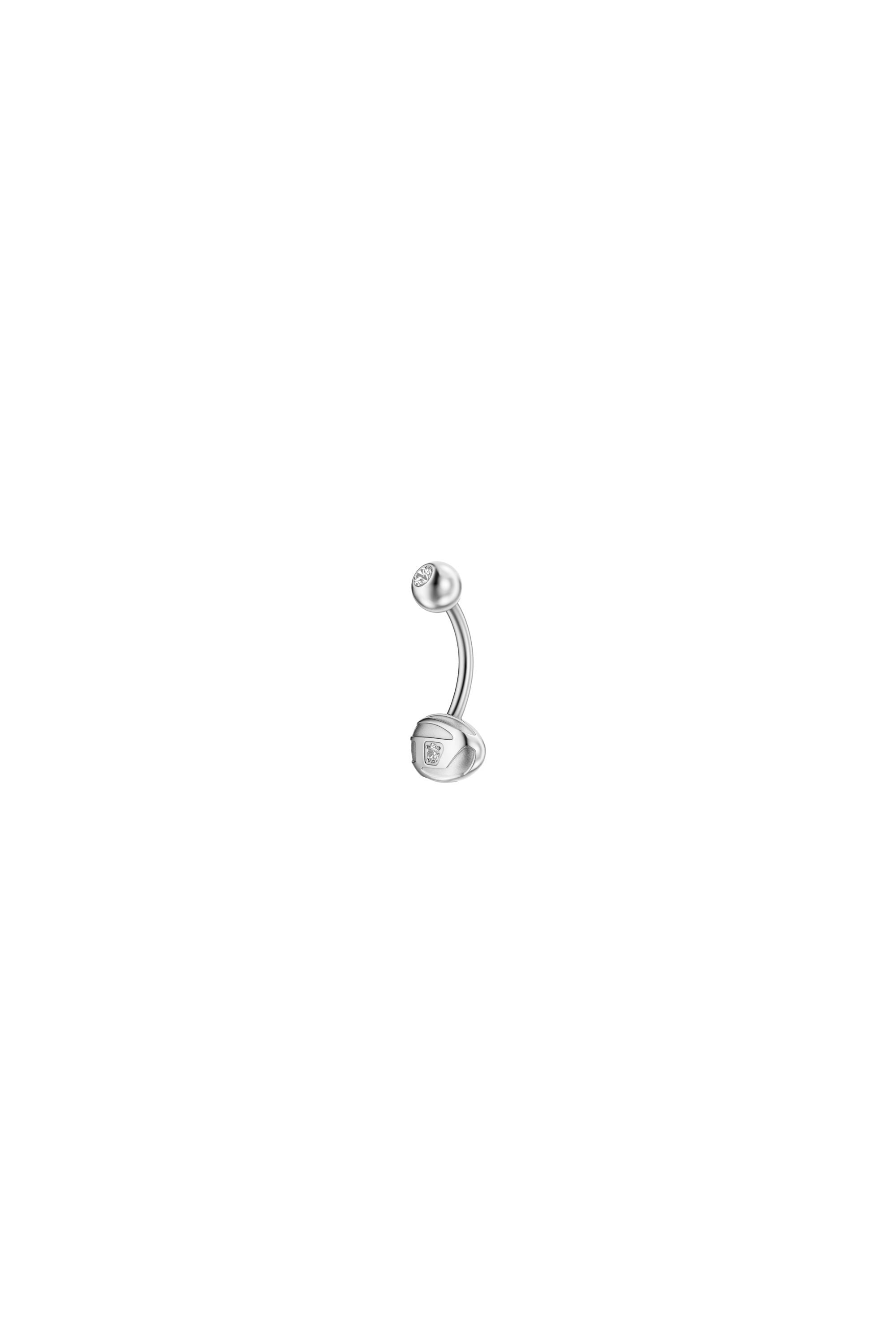 Diesel - DX1698040 JEWELLERY, Unisex's Stainless steel navel body jewelry in シルバー - 2