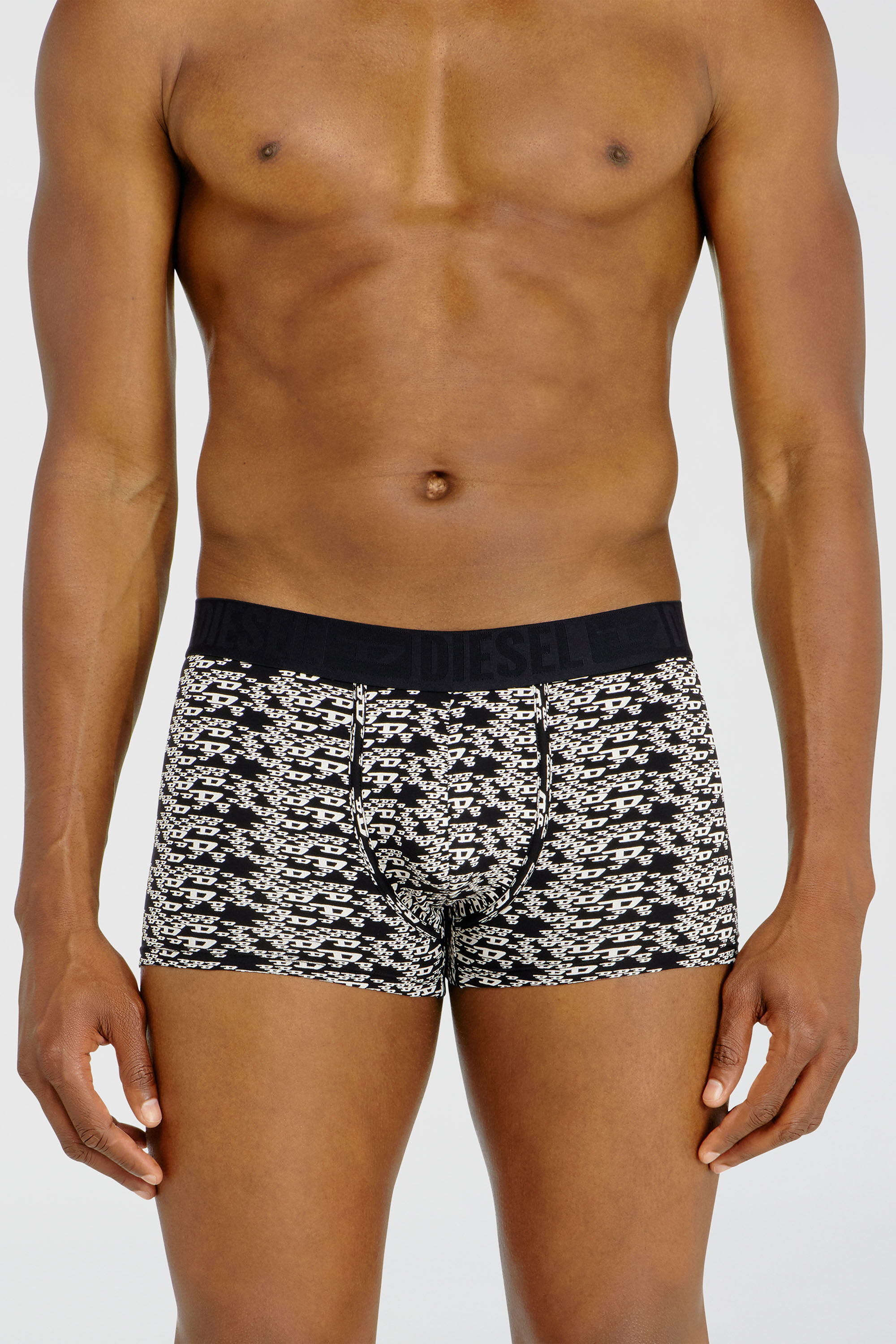 Diesel - MIKE-D-CORE-3PACK, Male's ボクサーパンツ 3枚パック in ブラック/ホワイト - 3