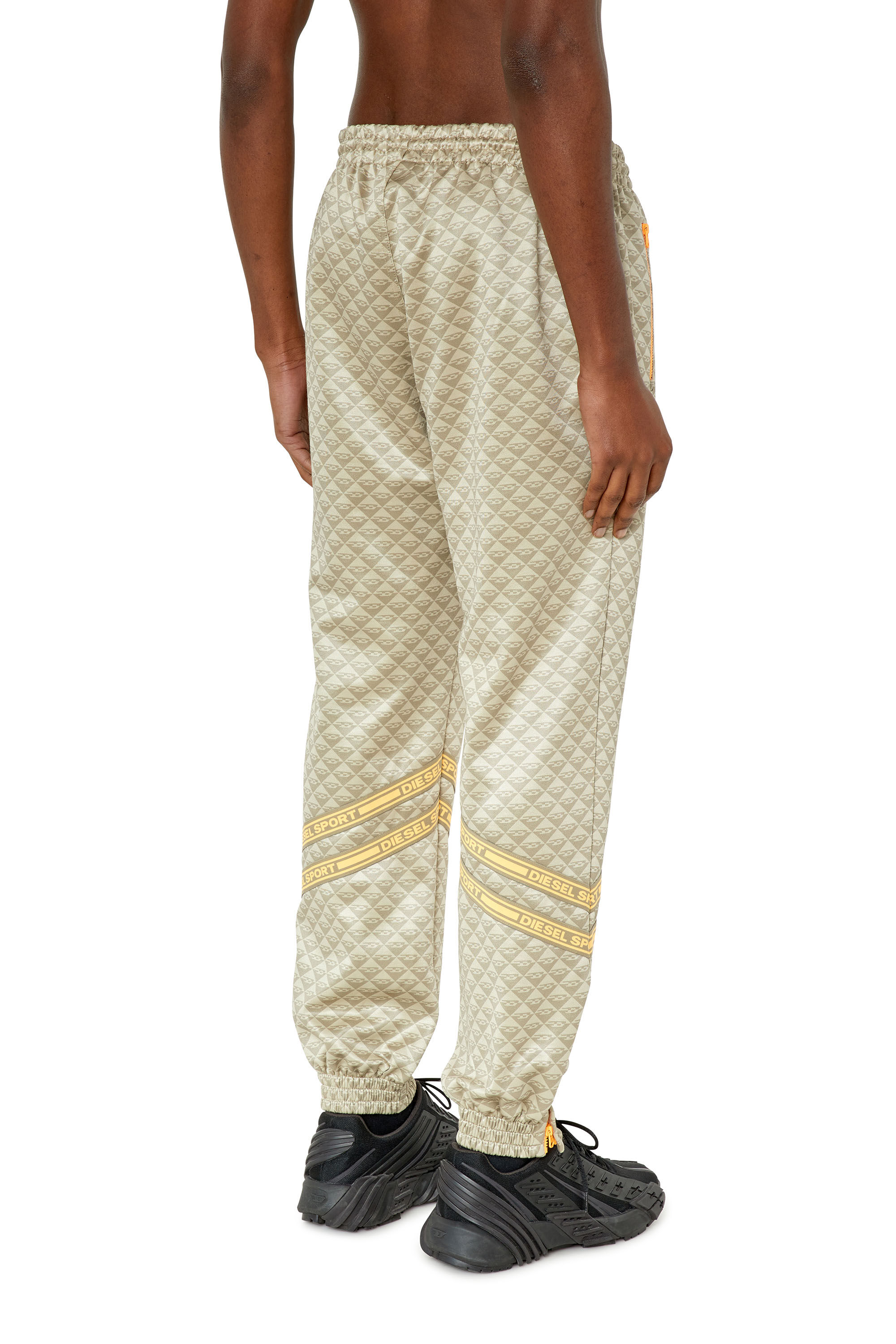 Diesel - AMSB-FLAVIE-HT30, Male's パンツ ジャージーパンツ DIESEL SPORT in ミリタリーグリーン - 2