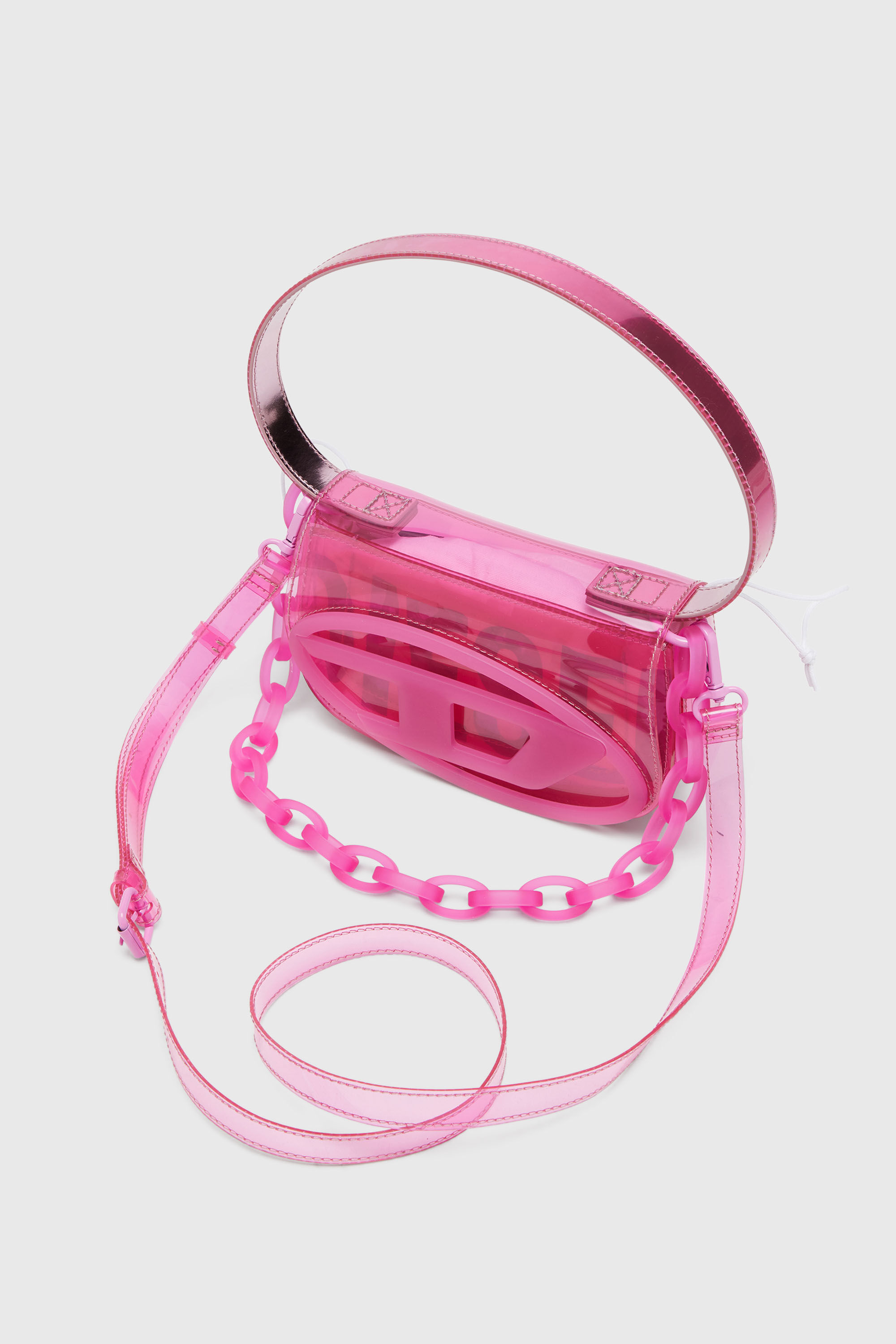 diesel 1dr 日本未発売　限定カラー　ピンク　ベルト 1DR ショルダーバッグ｜ピンク｜ウィメンズ｜DIESEL
