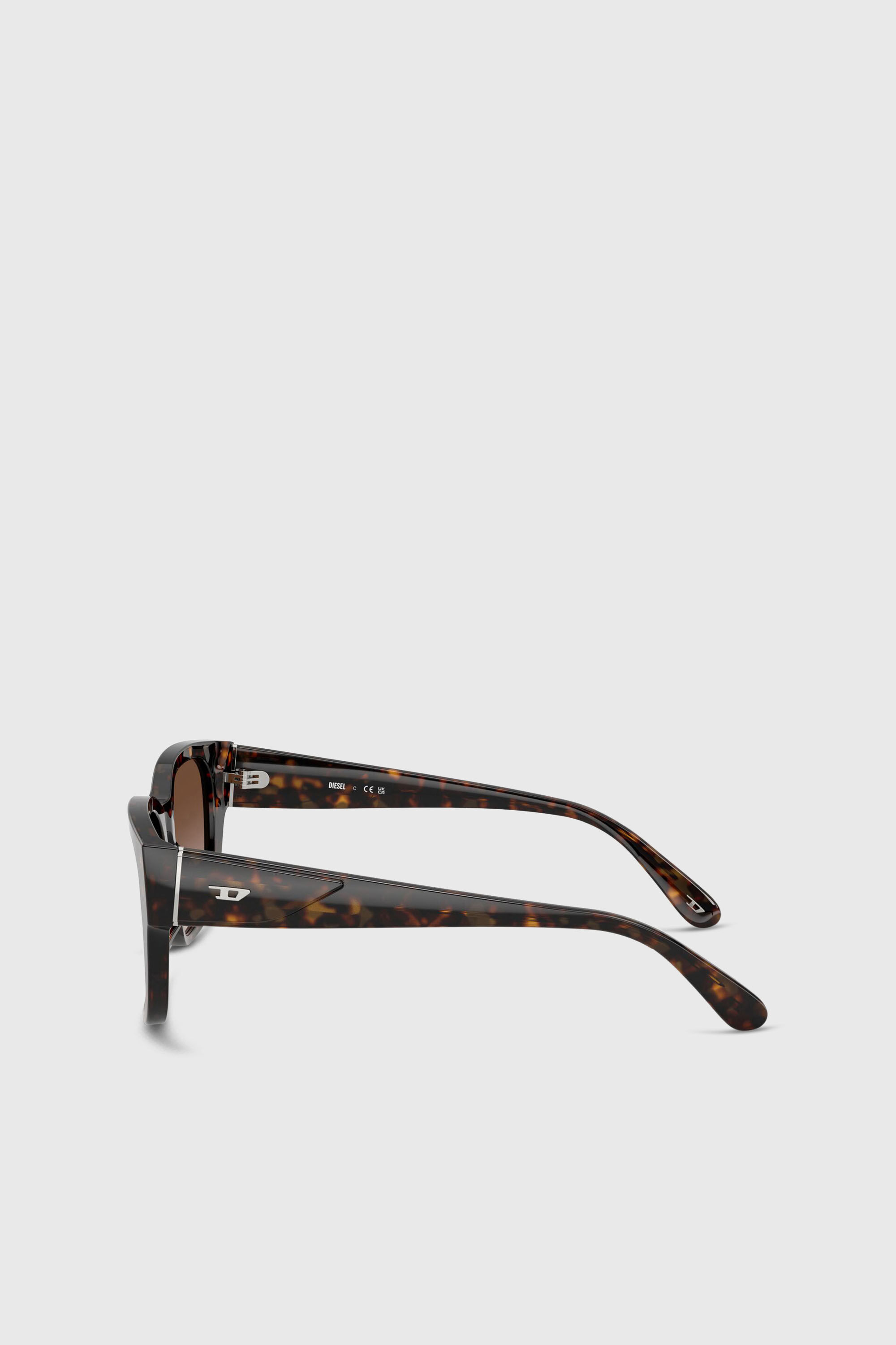 Diesel - 0DL2005, Unisex's Square sunglasses in ブラウン - 2