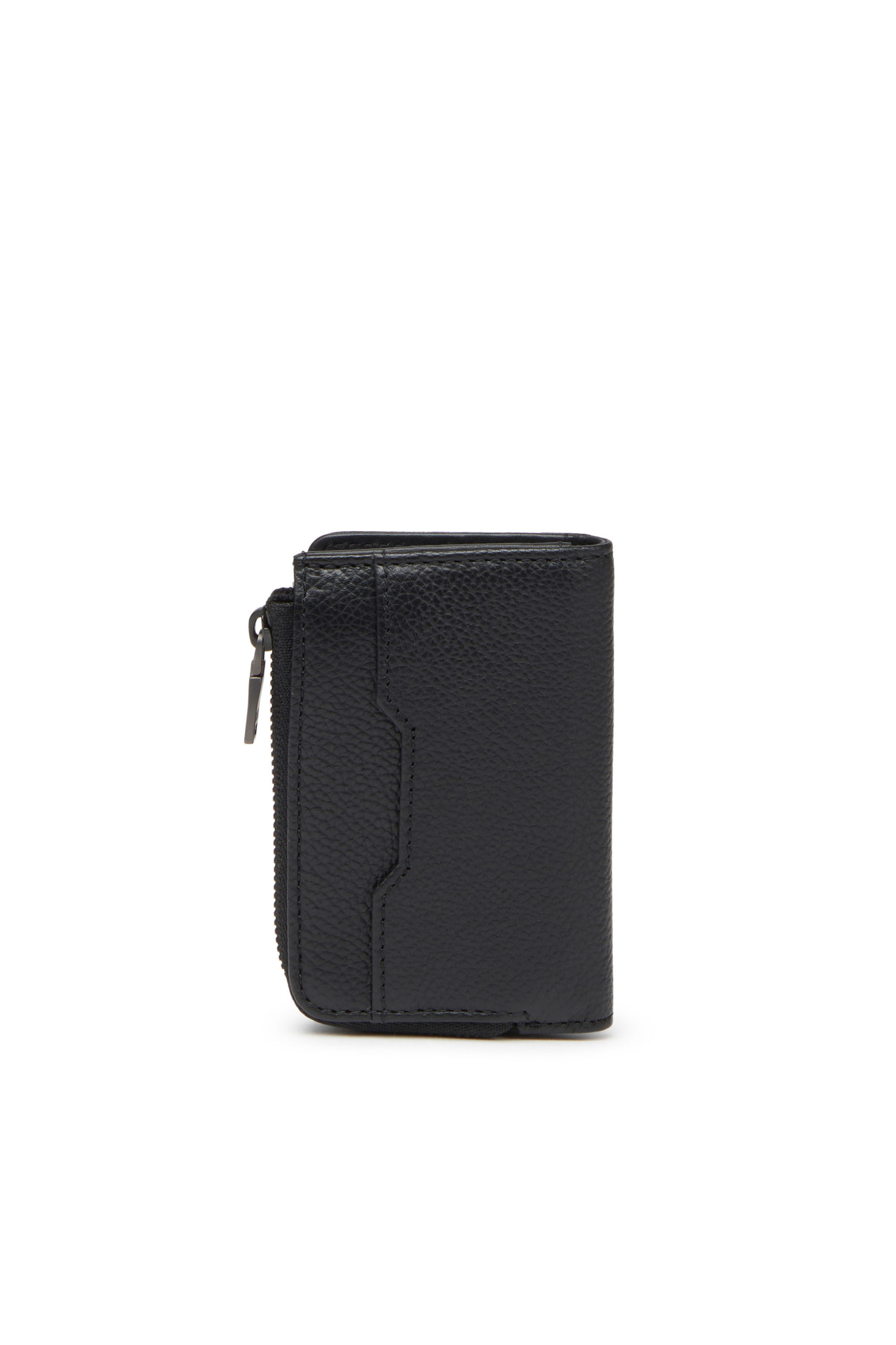 Diesel - L-ZIP KEY, Male's カウレザーキーケース in ブラック - 2