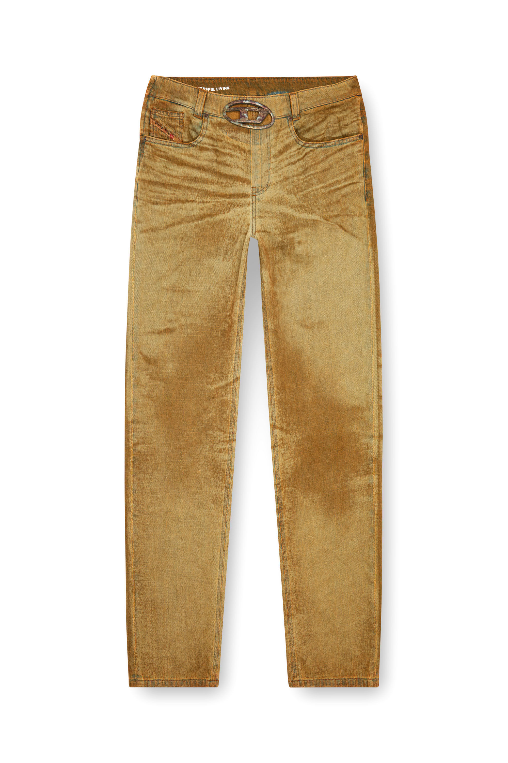 Diesel - Male's Regular Jeans 2024 D-Macs 0AJET, ライトブラウン - 2