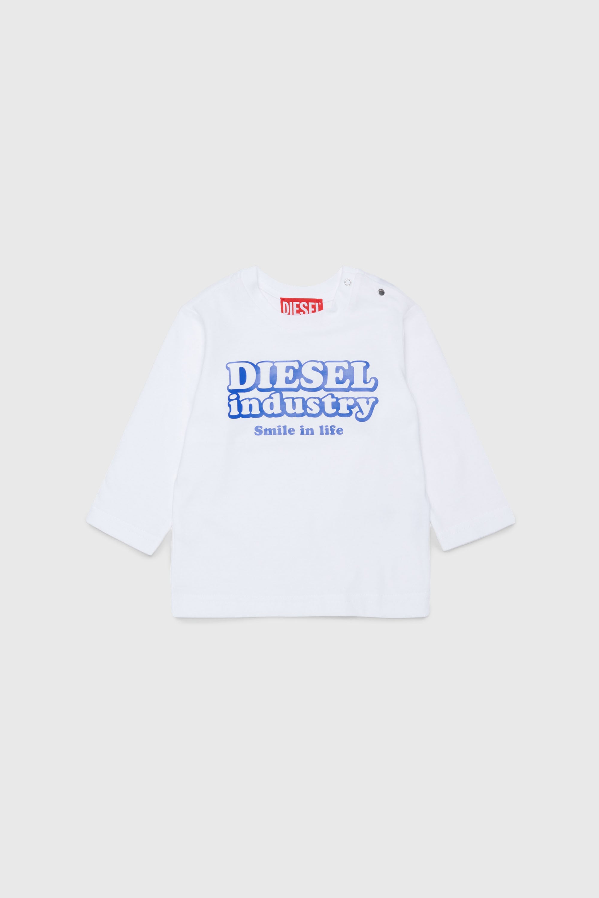 Diesel - TLODIMB, Male's Tシャツ in ホワイト - 1