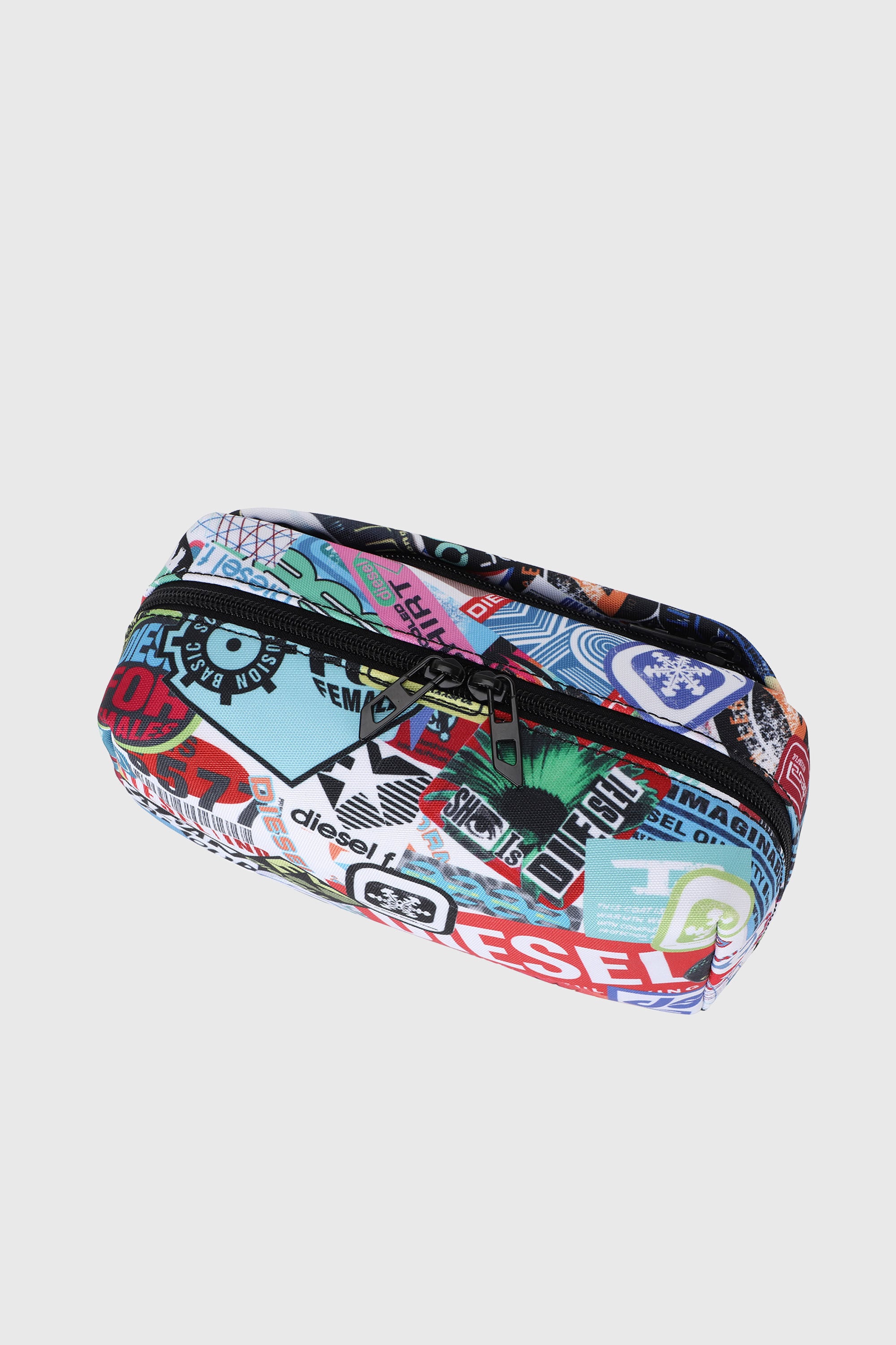 Diesel - DIESEL PC PRINTED BEAUTY CASE-STICKERS-, Unisex's Beauty case with stickers in マルチカラー - 5