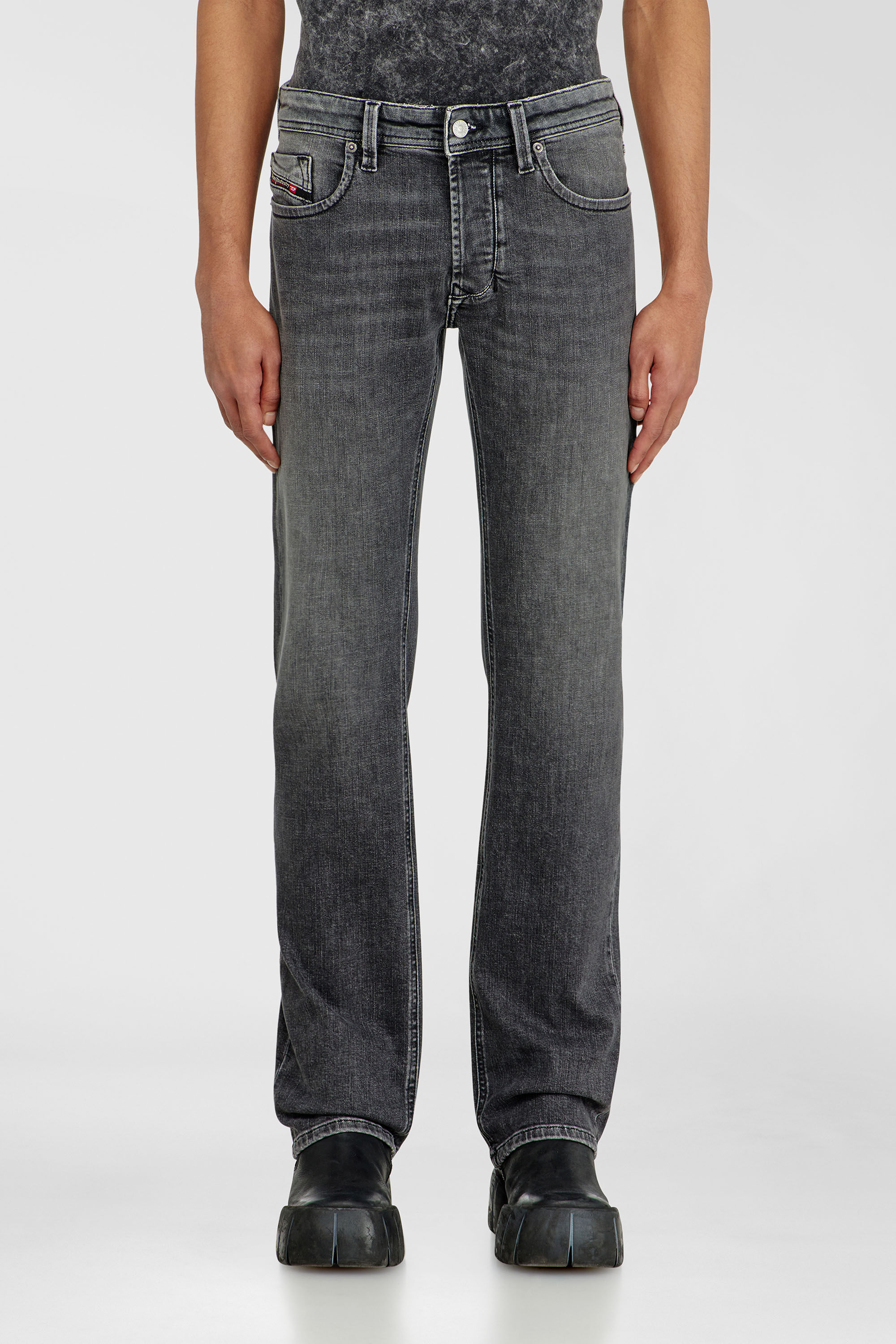 Diesel - Male's Regular Jeans 1985 Larkee 0HDBD, ブラック/ダークグレー - 5