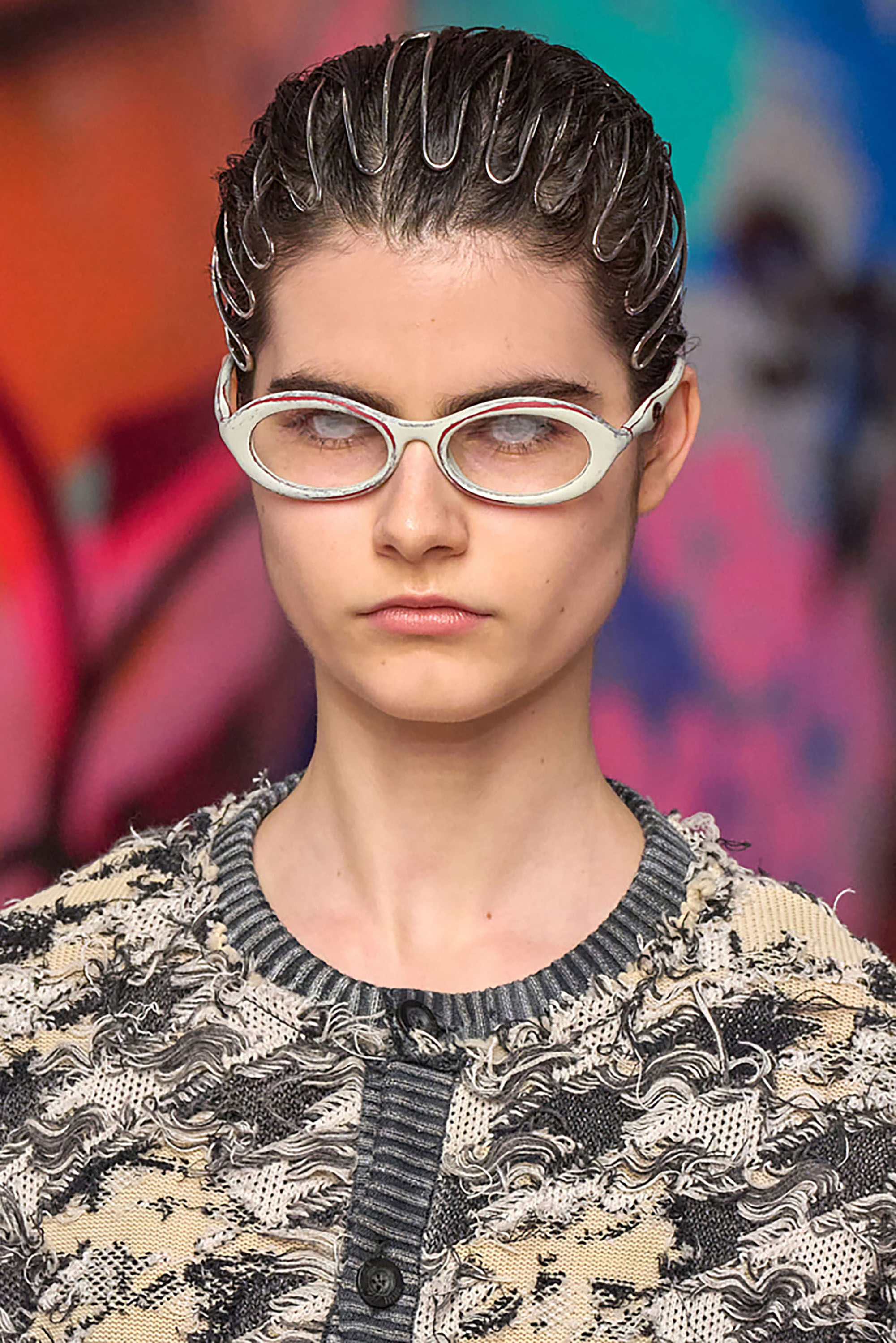 VOLT-D HEADBAND ヘアバンド｜シルバー｜ウィメンズ｜DIESEL