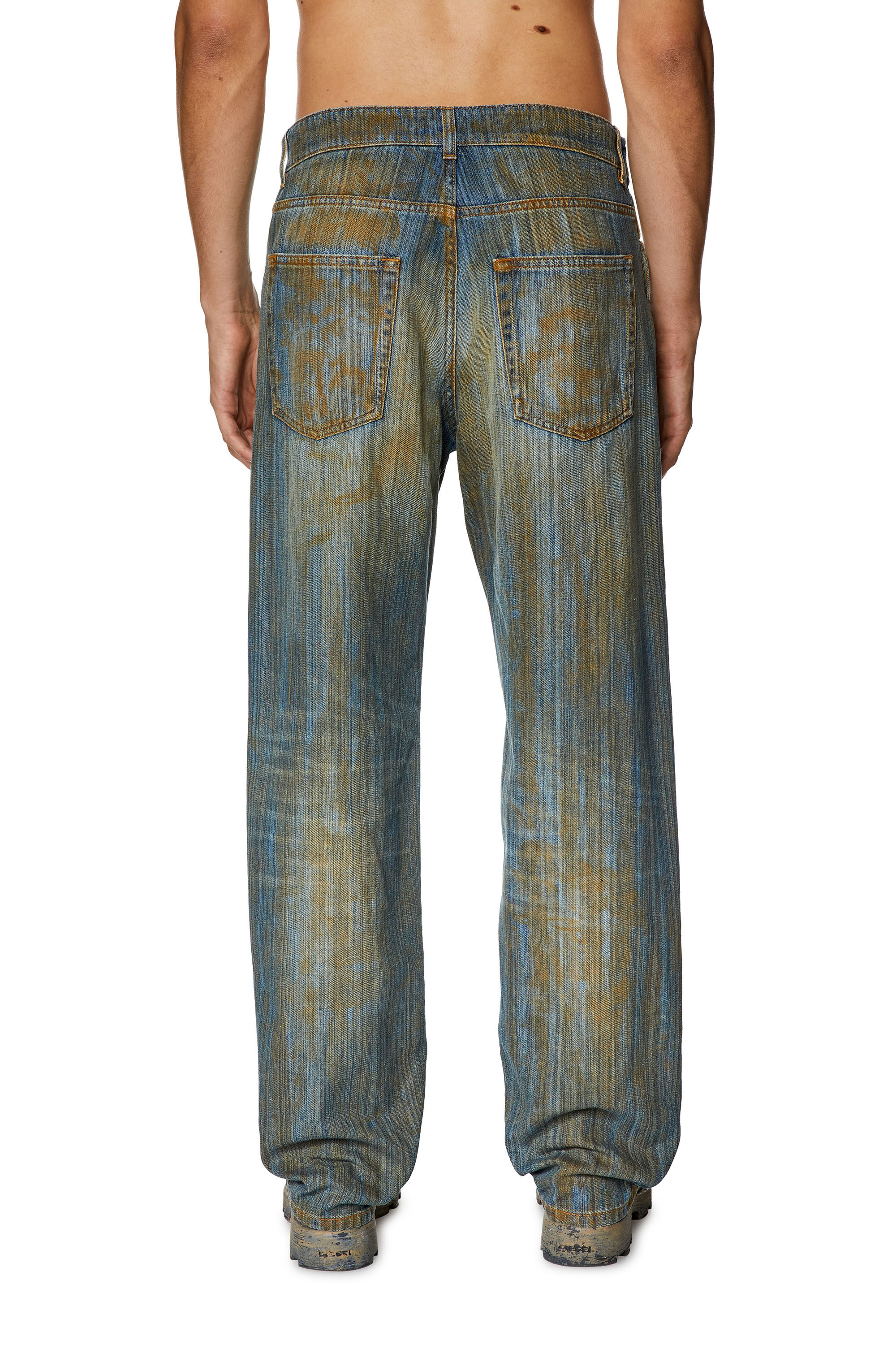 Diesel - Straight Jeans 2010 D-Macs 0NLAL, ミディアムブルー - Image 5