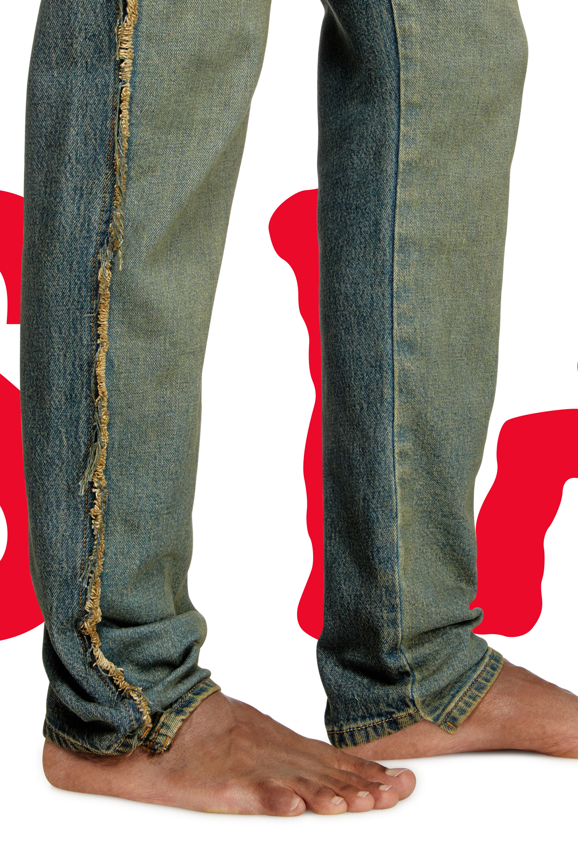Diesel - Male's Regular Jeans Dieseloves 04 09M98, ダークブルー - 5
