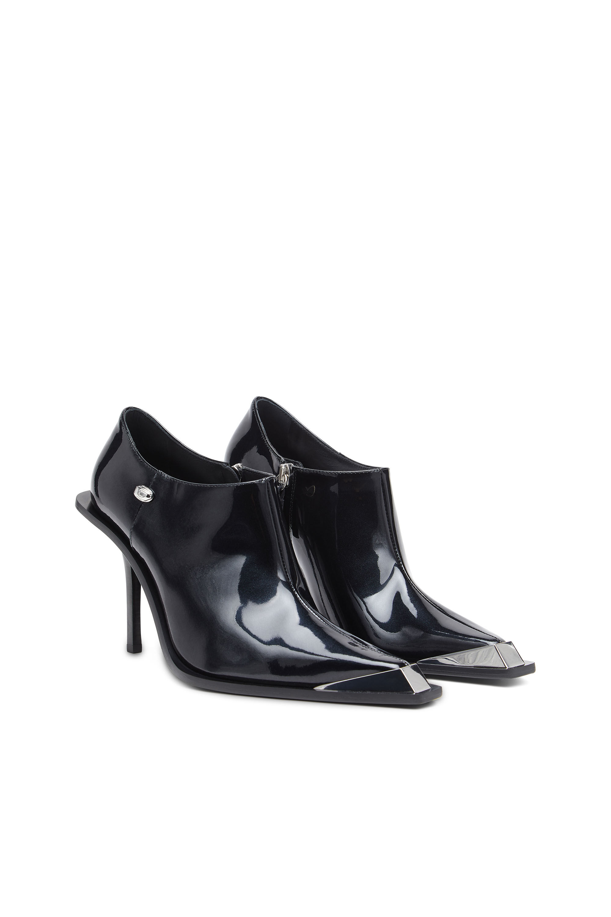 D-TONA SC D-Tona-Ankle boots in patent leather｜ブラック｜ウィメンズ｜DIESEL
