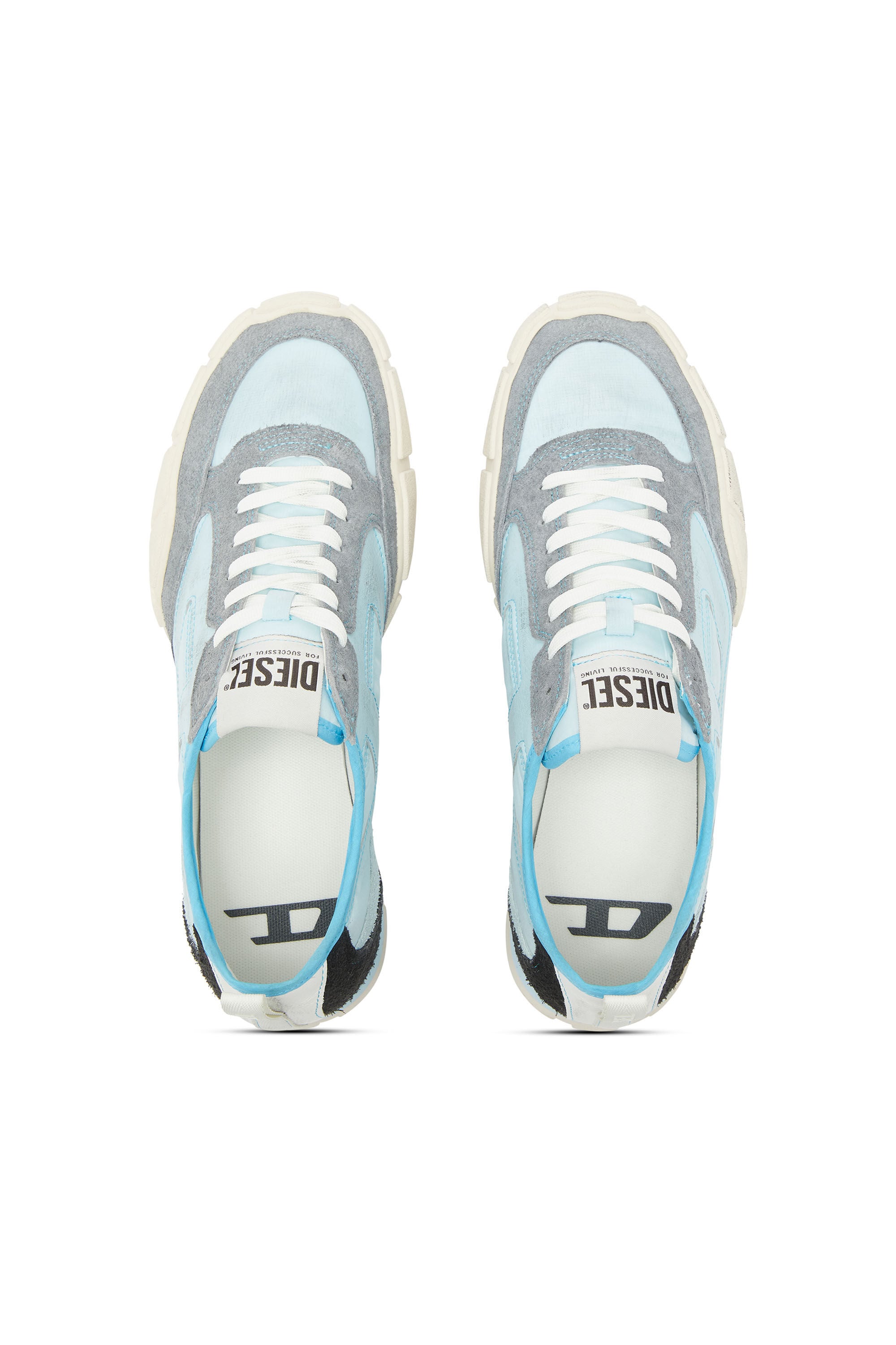Diesel - S-PAGODHA LOW, Male's ローカットスニーカー in ライトブルー - 5