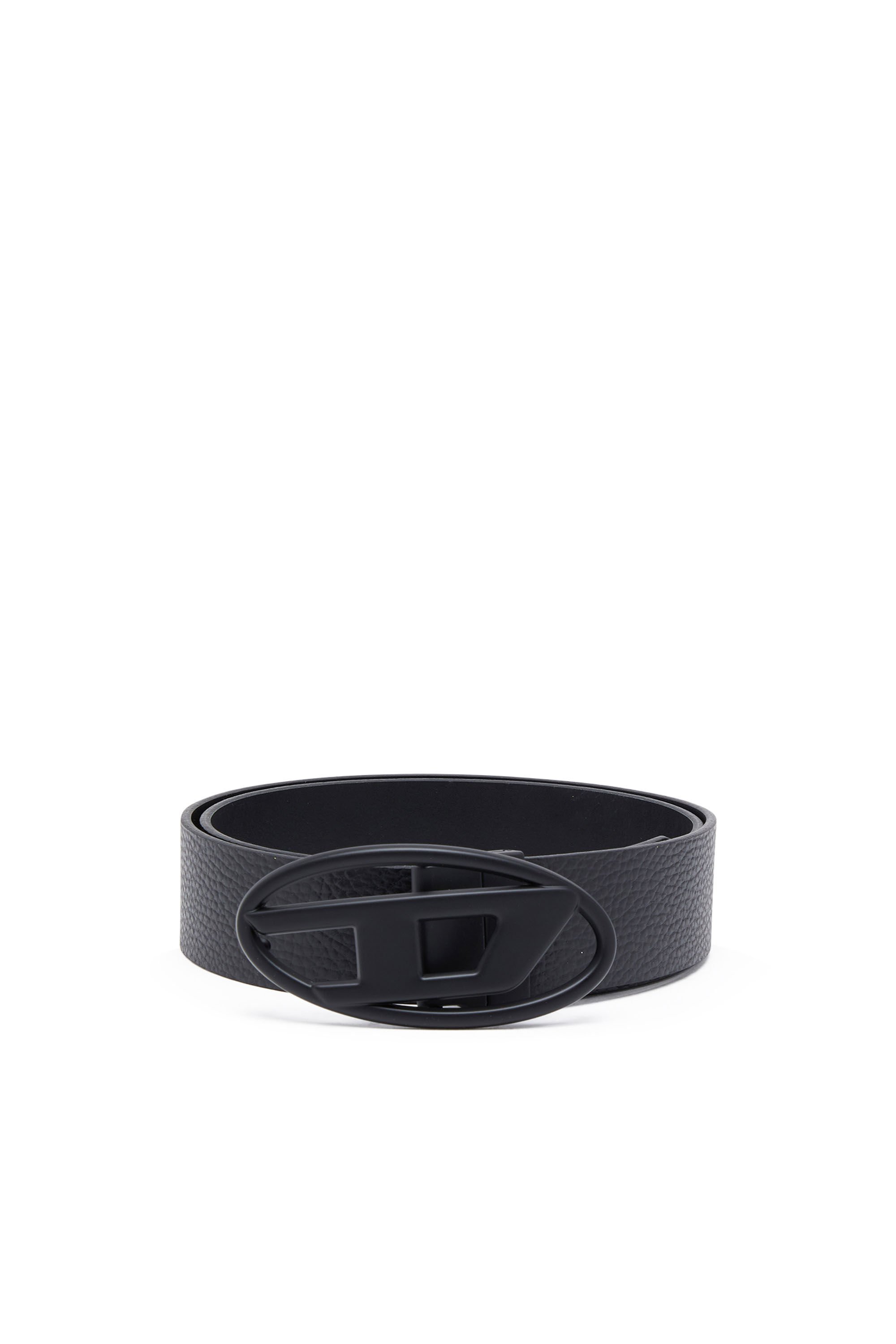Diesel - B-1DR REV II, Male's Reversible leather belt in ブラック - 1