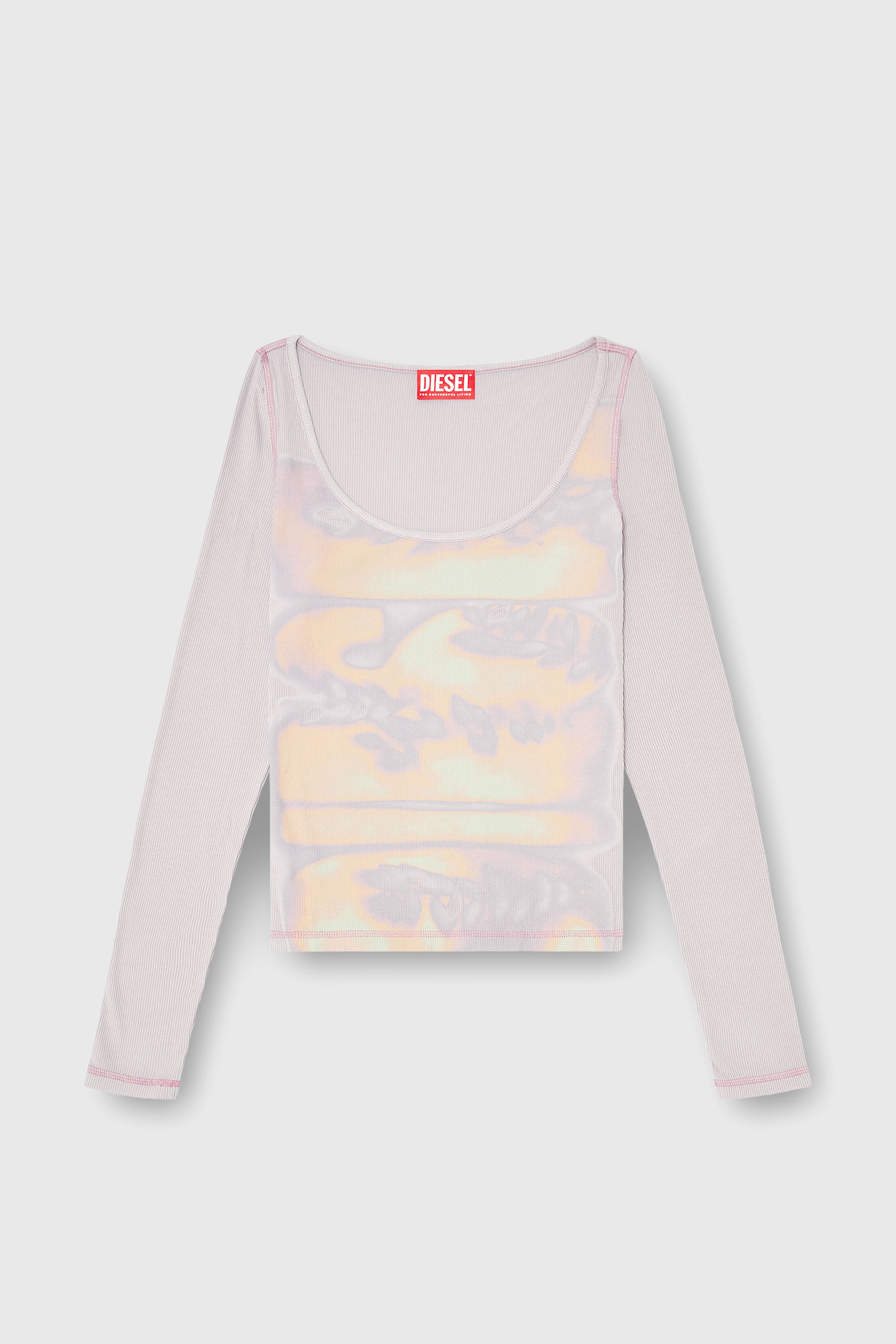 Diesel - T-FANT, Female's 長袖トップ in ライラック - 2