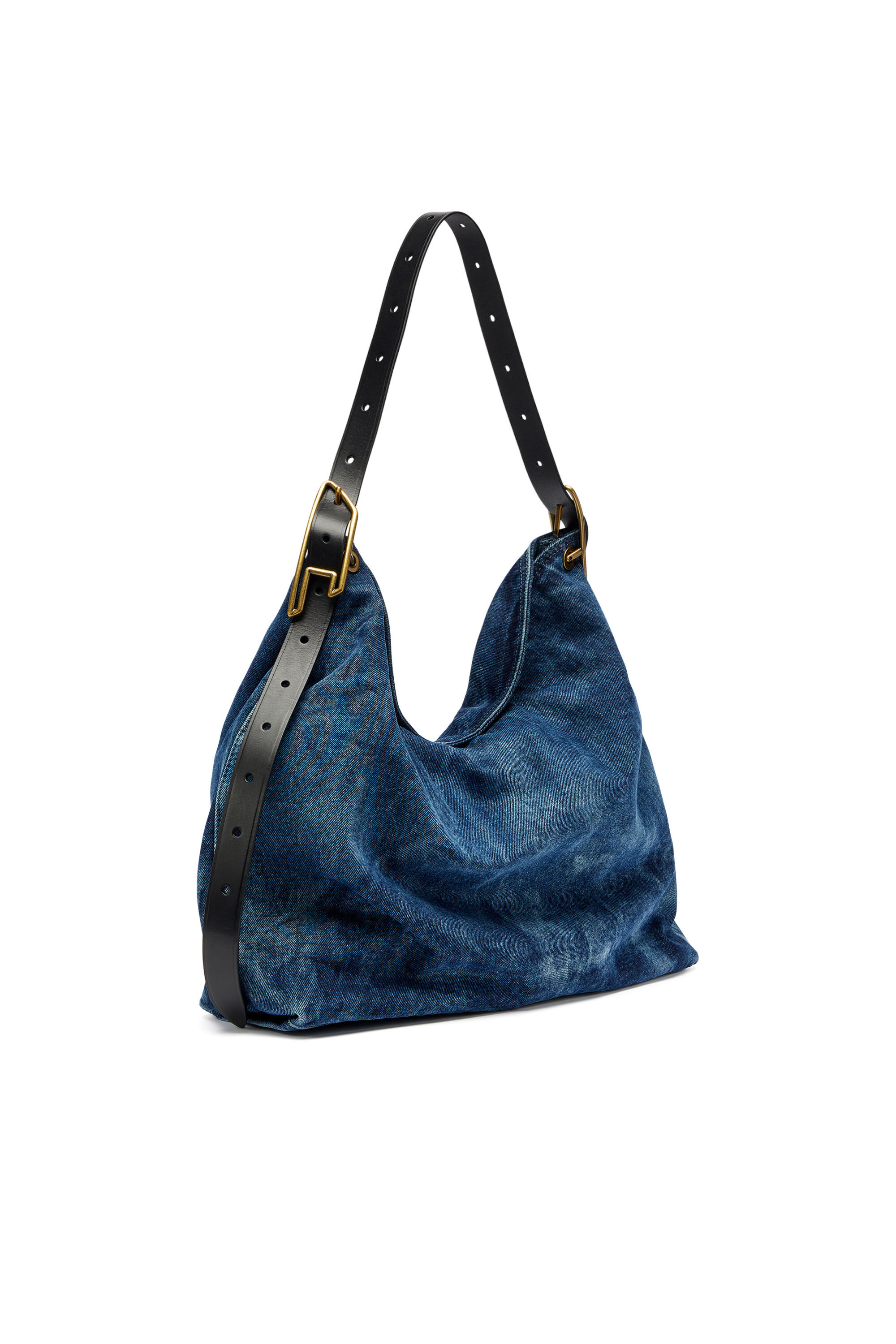 D-LINE HOBO ホーボーバッグ｜ブルー｜ウィメンズ｜DIESEL