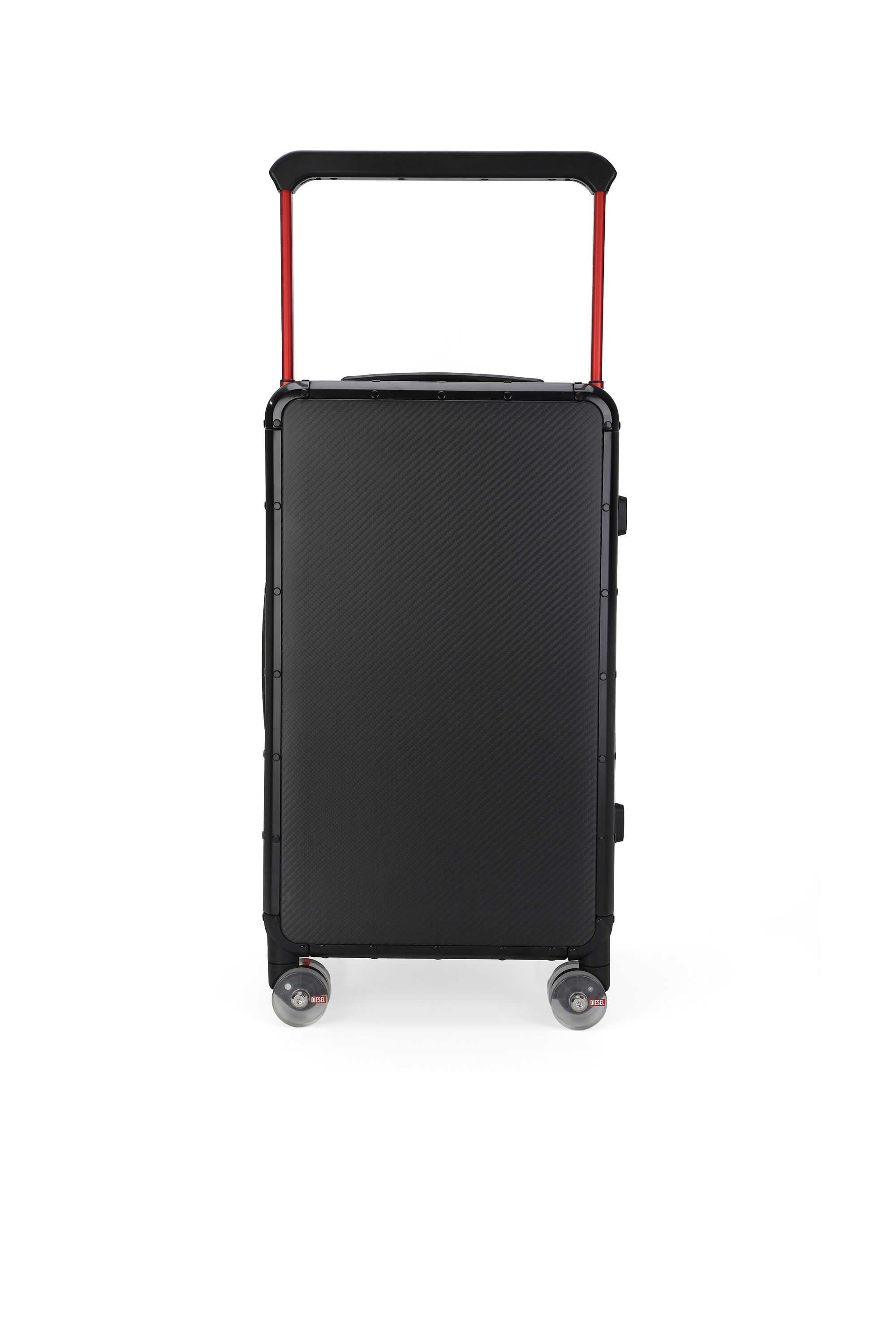 Diesel - DSL CARBON FIBER TROLLEY-BLACK- DSL001, Unisex's Carbon fiber suitcase size M in ブラック - 2