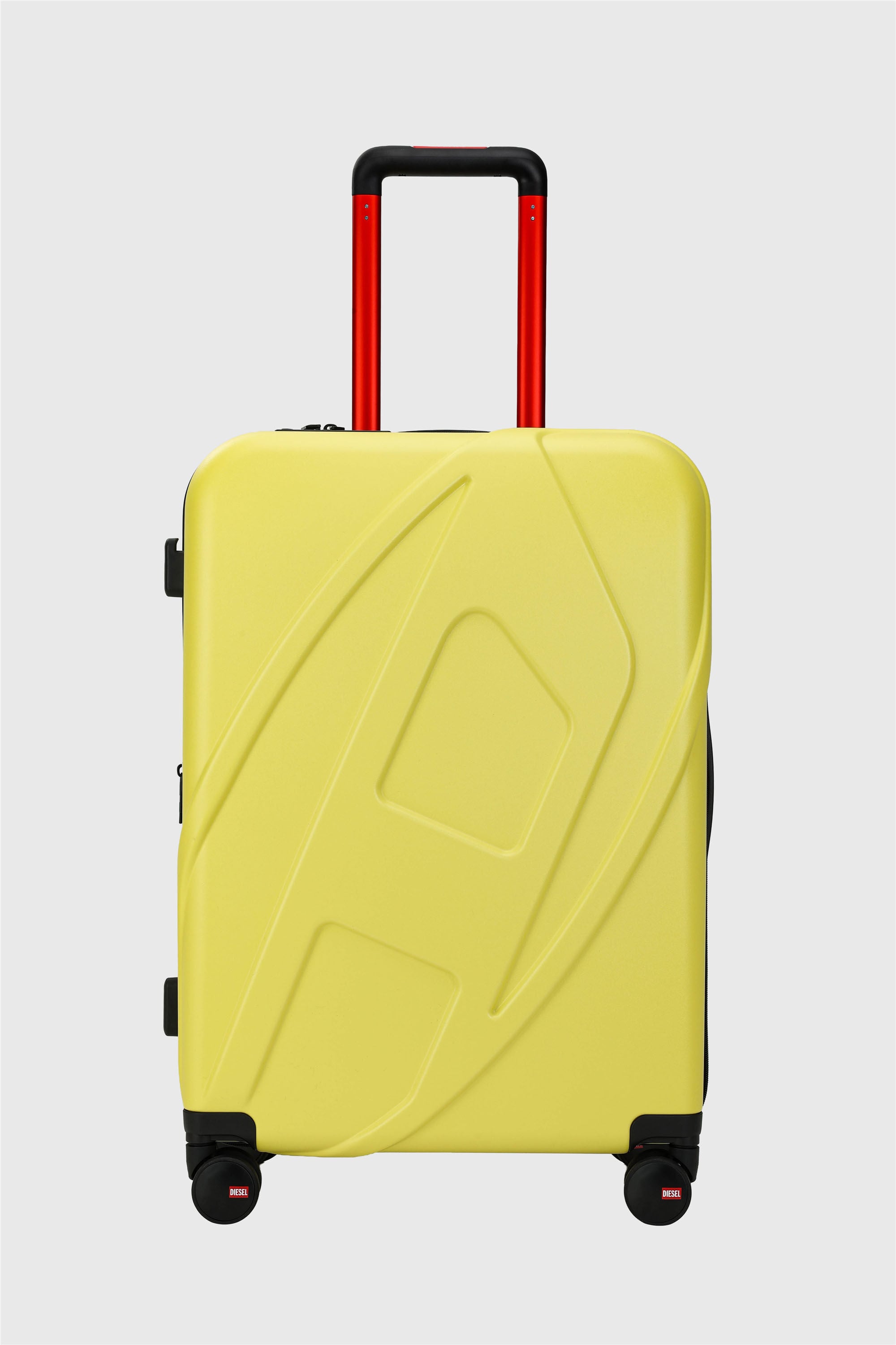 LU0043 HARD LUGGAGE - DSL012, イエロー