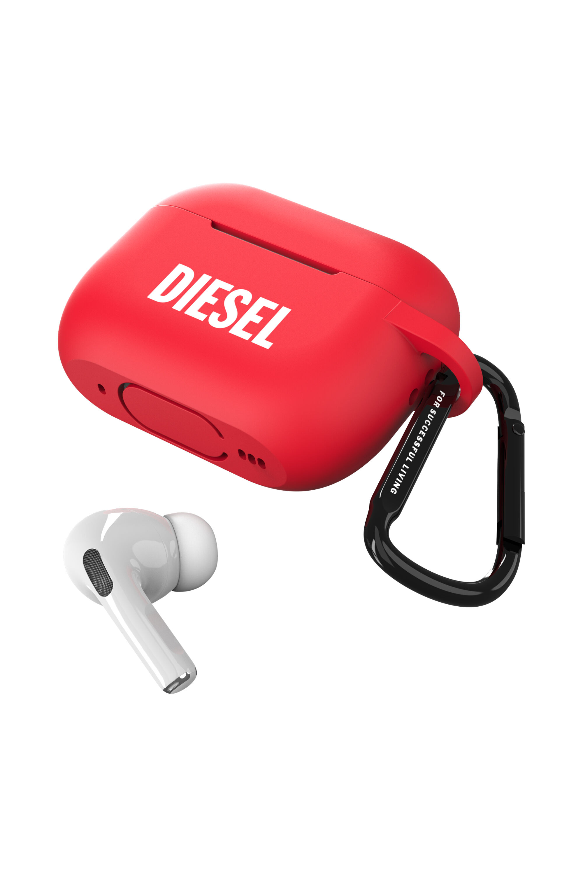 Diesel - 52956 AIRPOD CASE, Unisex's AirPods Pro / Pro 2 in レッド - 4