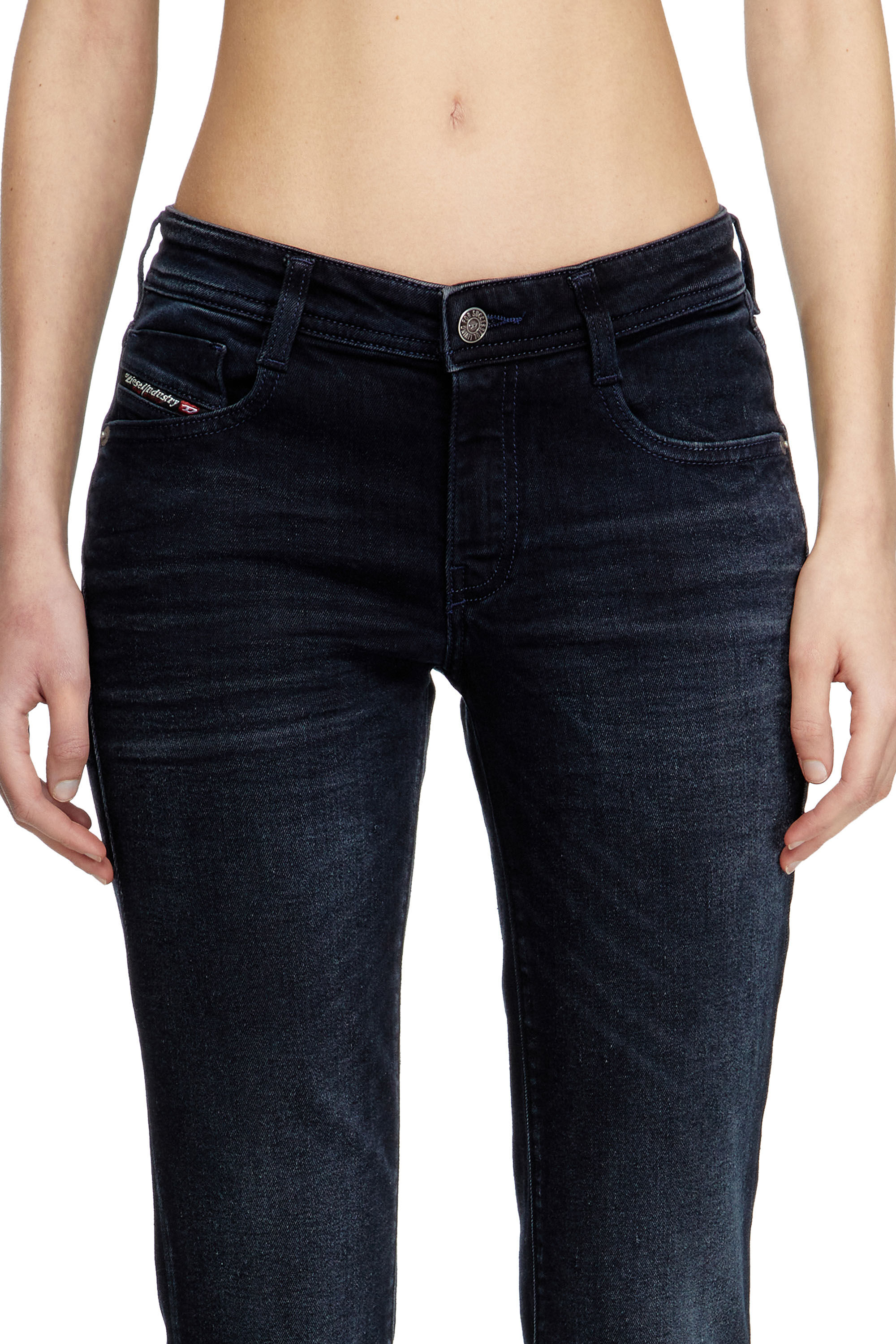 Diesel - Female's Bootcut Jeans 1969 D-Ebbey 0BMBU, ダークブルー - 4