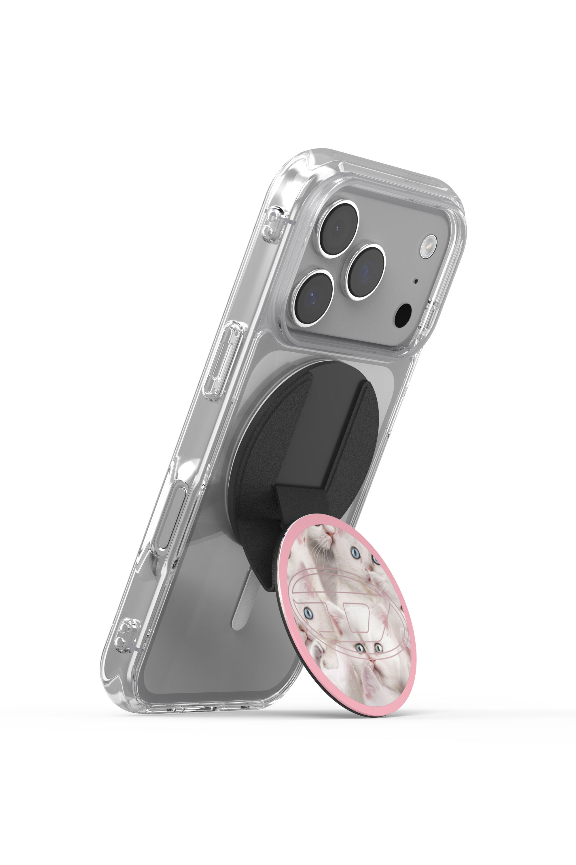 Diesel - 60452  GRIP CASE, Unisex's UNIVERSAL in ピンク / ホワイト - 5