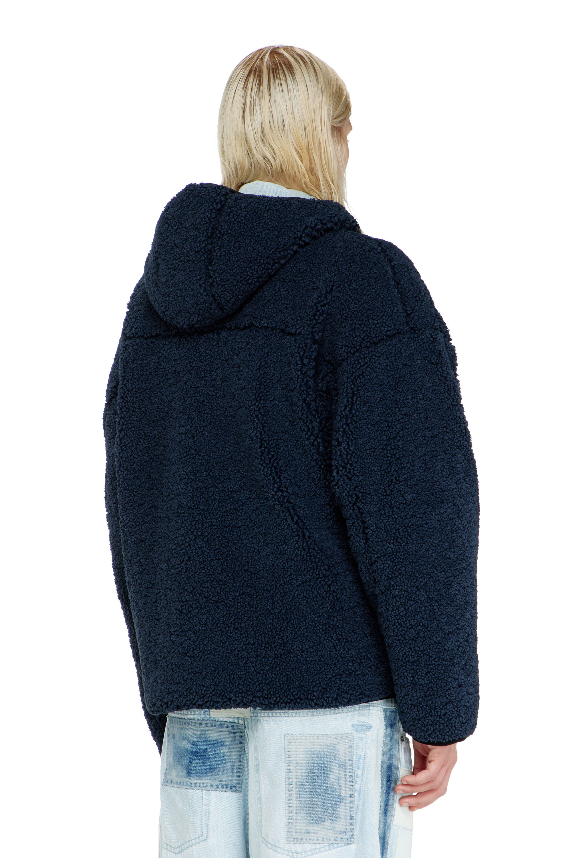 Diesel - S-ZAT, Male's ジャケット in ダークブルー - 4