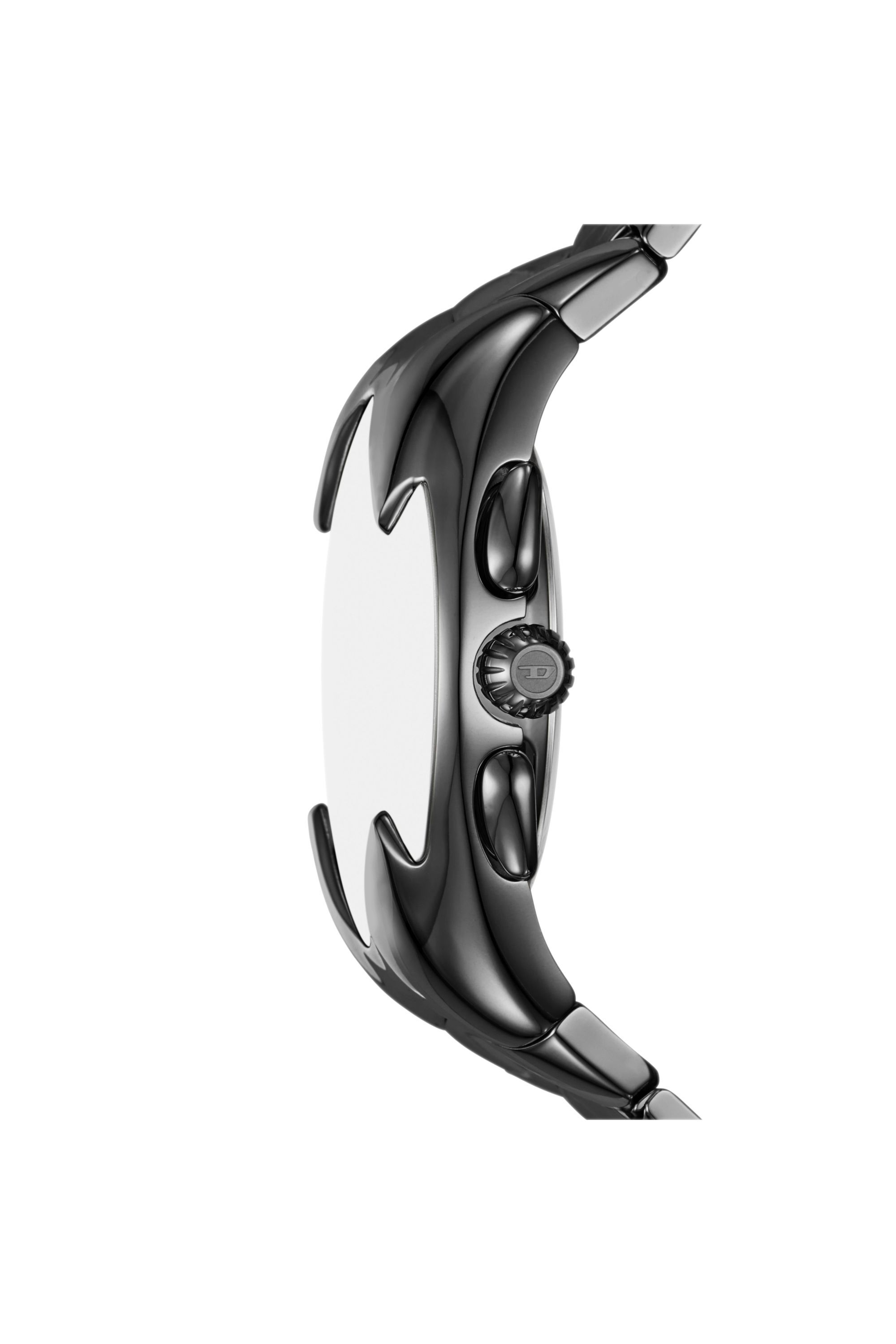 Diesel - DZ4682, Male's Diesel Mercurial Chronograph Gray Stainless Steel Watch in ダークグレー - 3