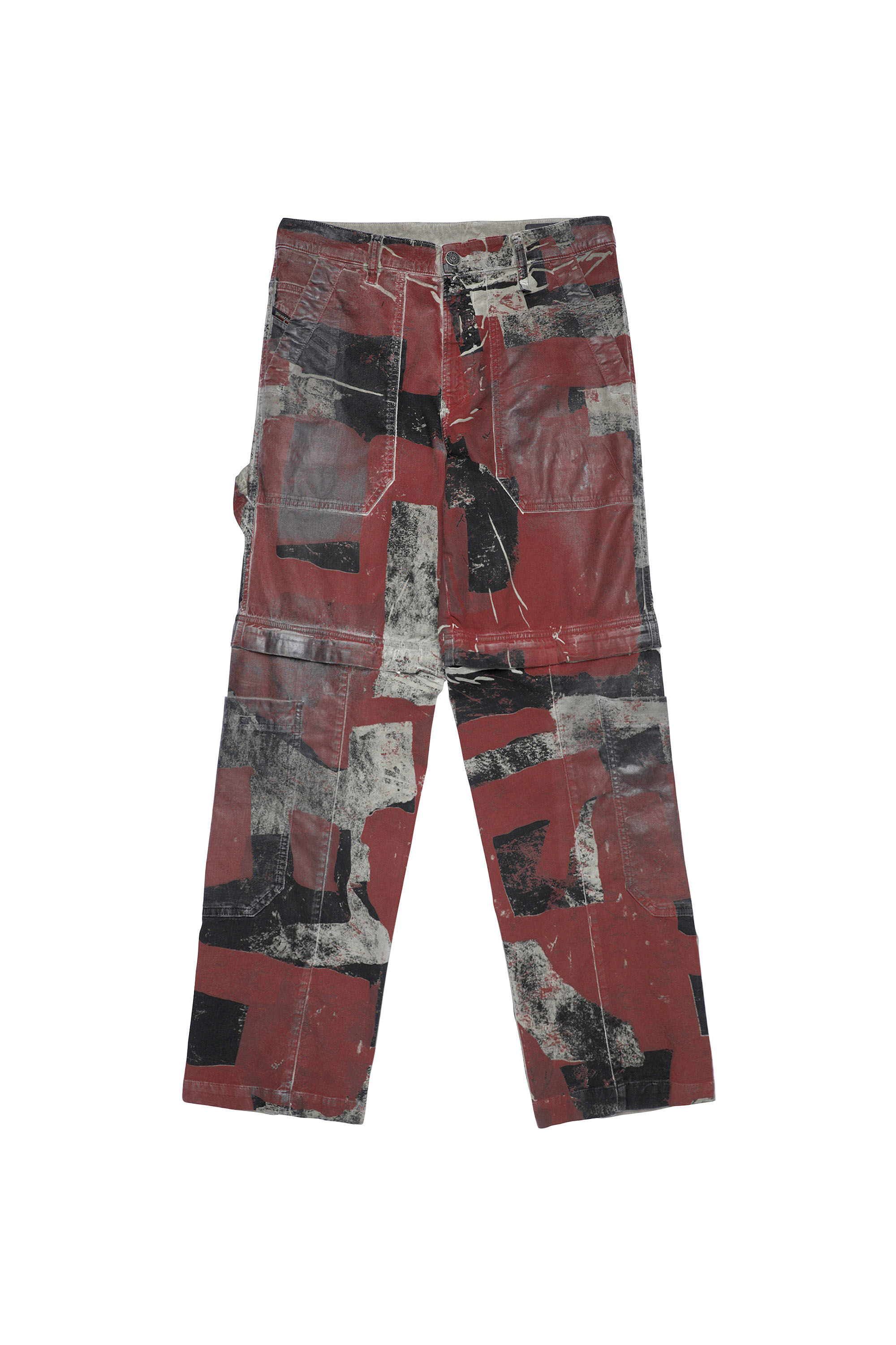 Diesel - D-Multy JoggJeans® 0CEAM Tapered, ピンク/ブラック - Image 2
