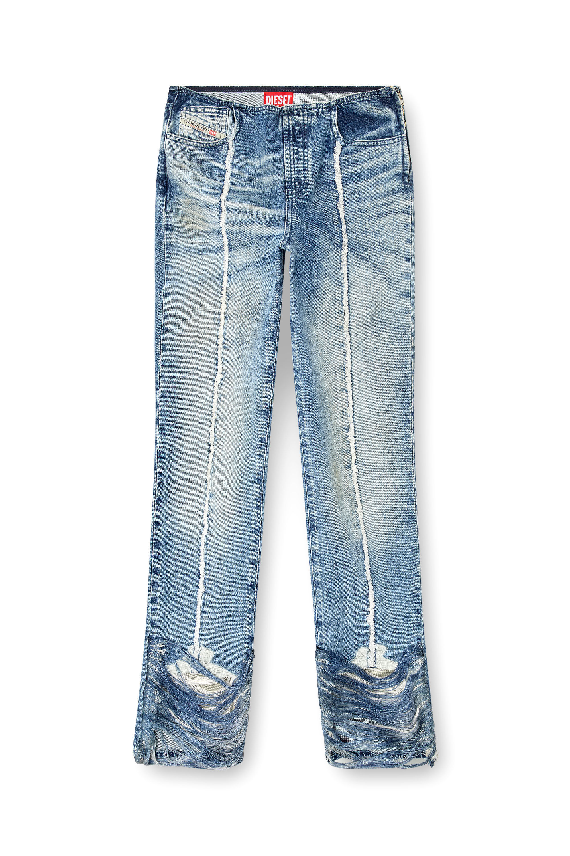 DIESEL>>ディーゼル D-Ginna ブーツカット ジーンズ ブーツカット Jeans - D-Ginna | ミディアムブルー | ウィメンズ